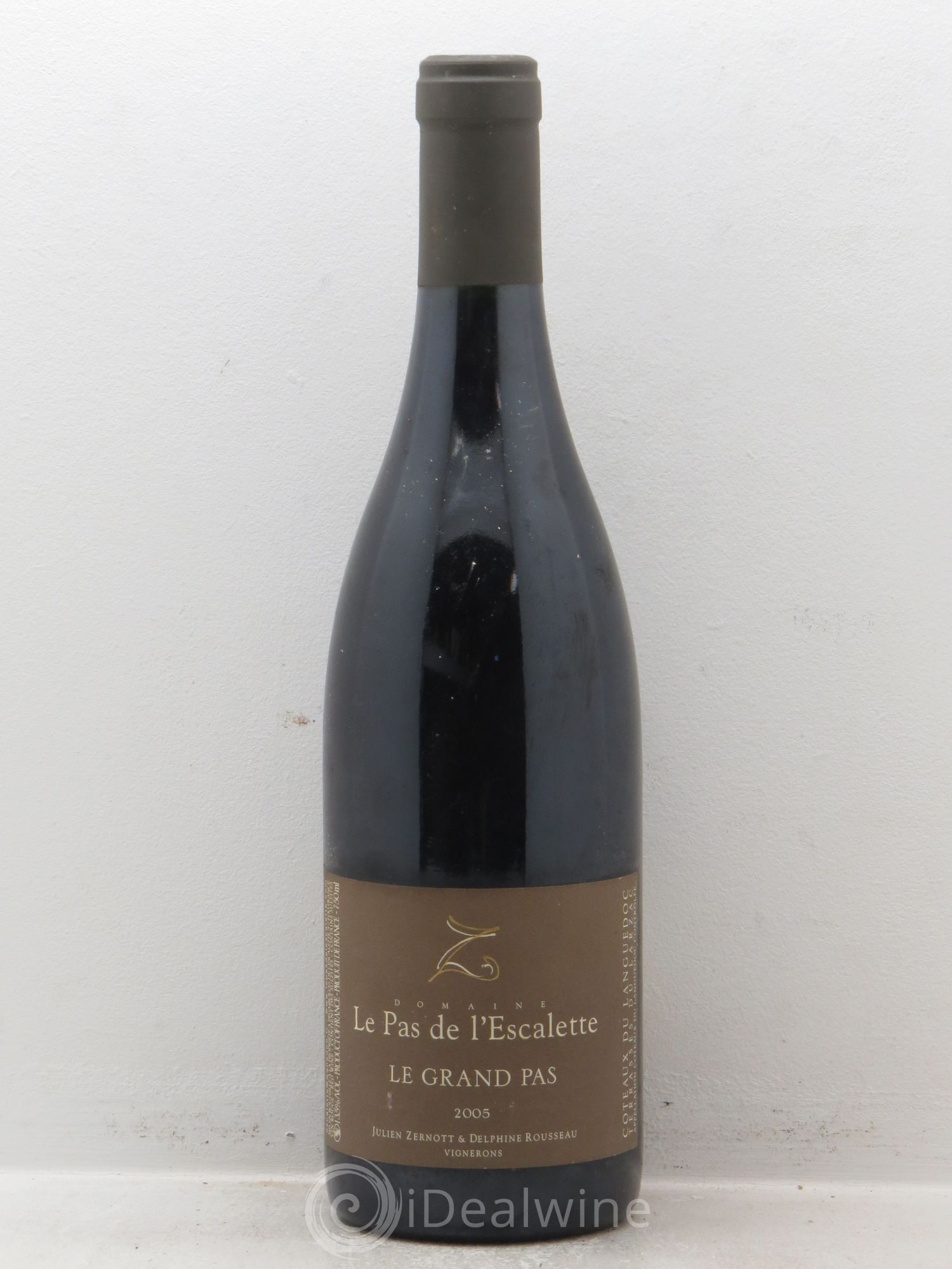 Coteaux du Languedoc Domaine le Pas de L'Escalette. Terrasses du Larzac "Le grand Pas" 2005 - Posten von 1 Flasche - 0