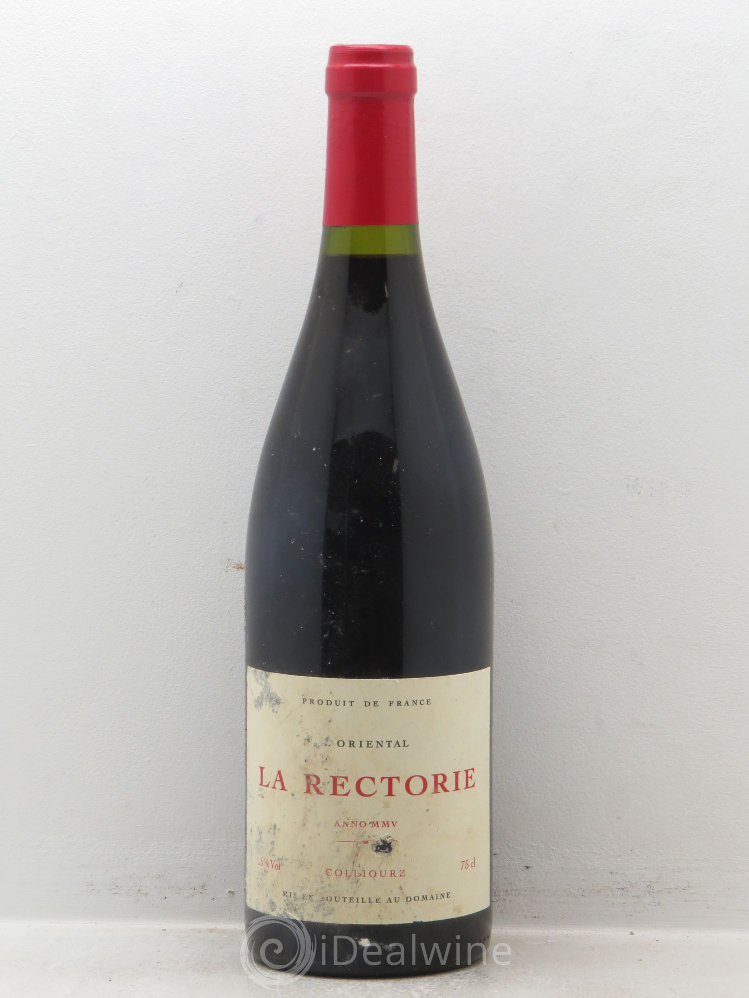 Collioure Domaine de la Rectorie l'Oriental (sans prix de réserve-no reserve) 2005 - Posten von 1 Flasche - 0