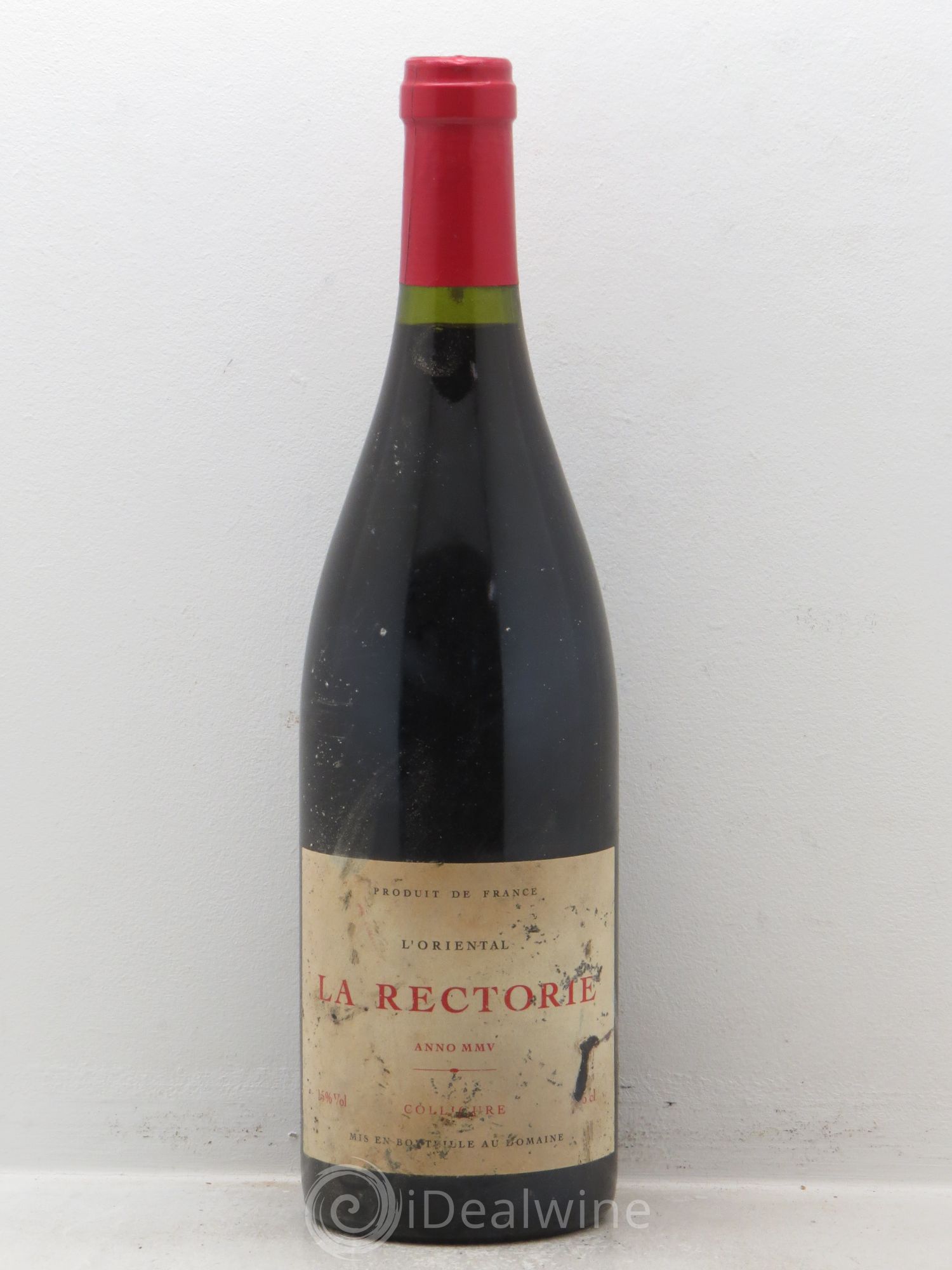 Collioure Domaine de la Rectorie l'Oriental (sans prix de réserve-no reserve) 2005 - Posten von 1 Flasche - 0