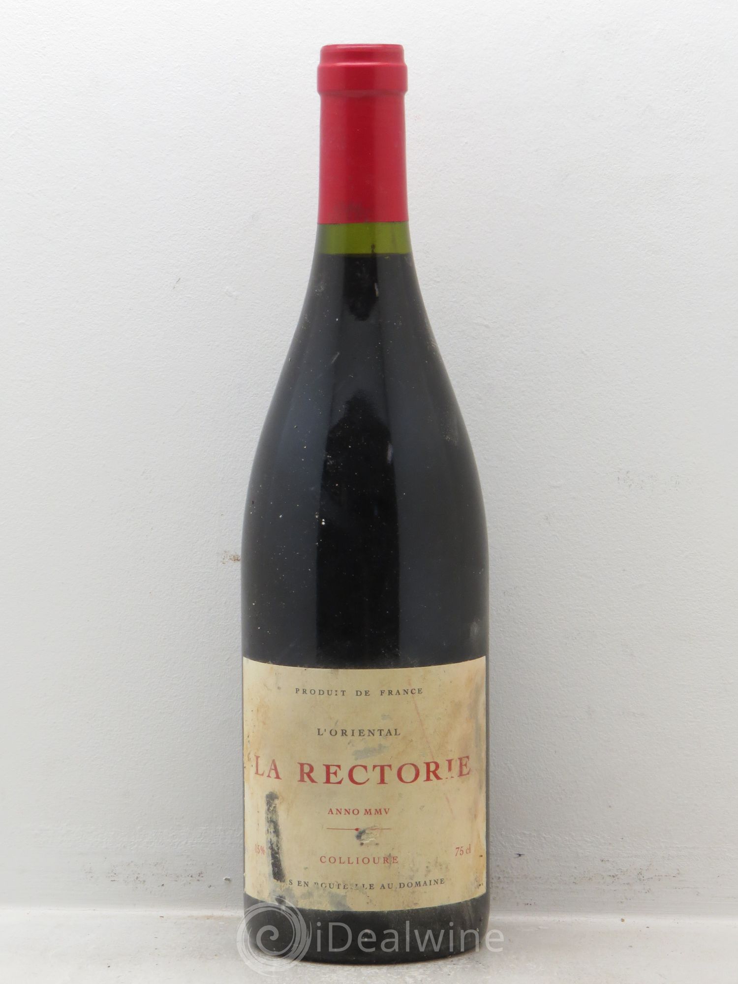 Collioure Domaine de la Rectorie l'Oriental (sans prix de réserve-no reserve) 2005 - Posten von 1 Flasche - 0