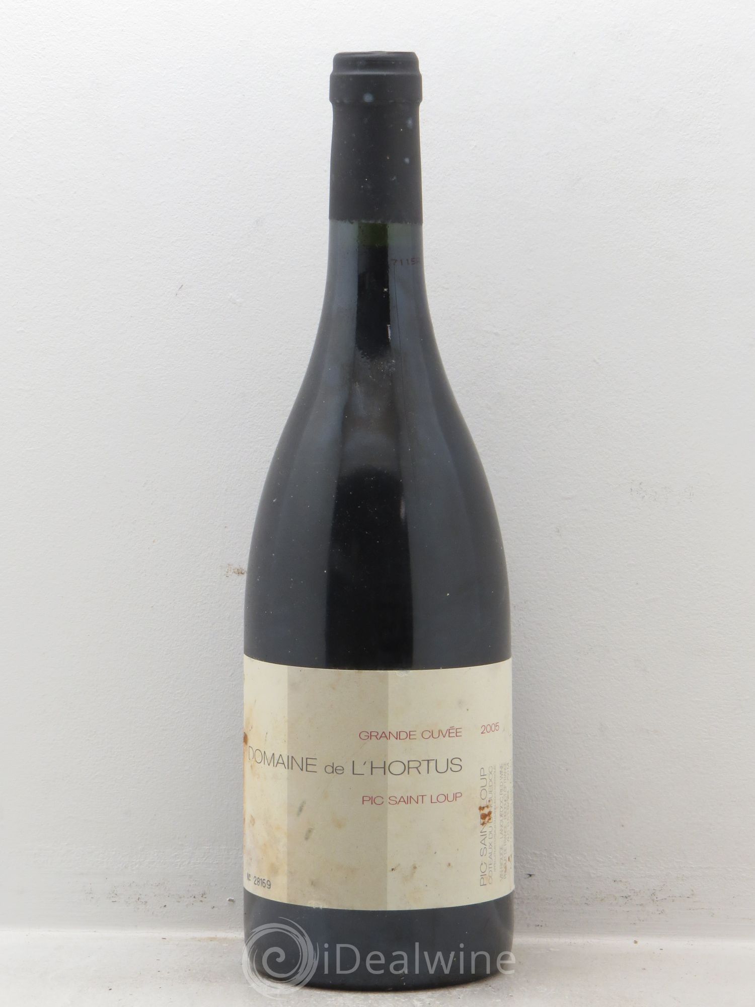 Pic Saint-Loup Domaine de L'Hortus Grande Cuvée Famille Orliac 2005 - Lot de 1 bouteille - 0