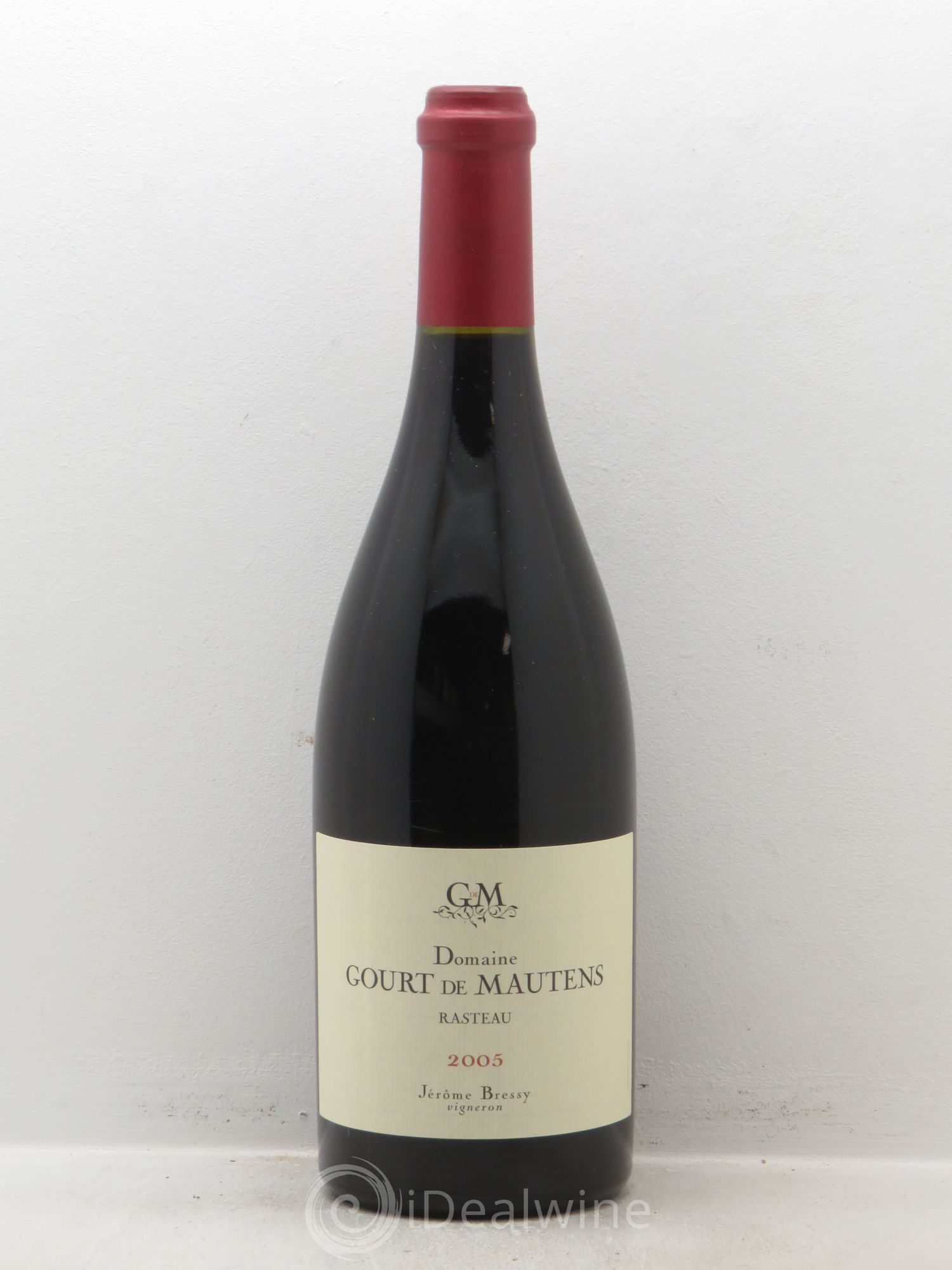 Rasteau Domaine Gourt de Mautens - Jérôme Bressy 2005 - Lot de 1 bouteille - 0