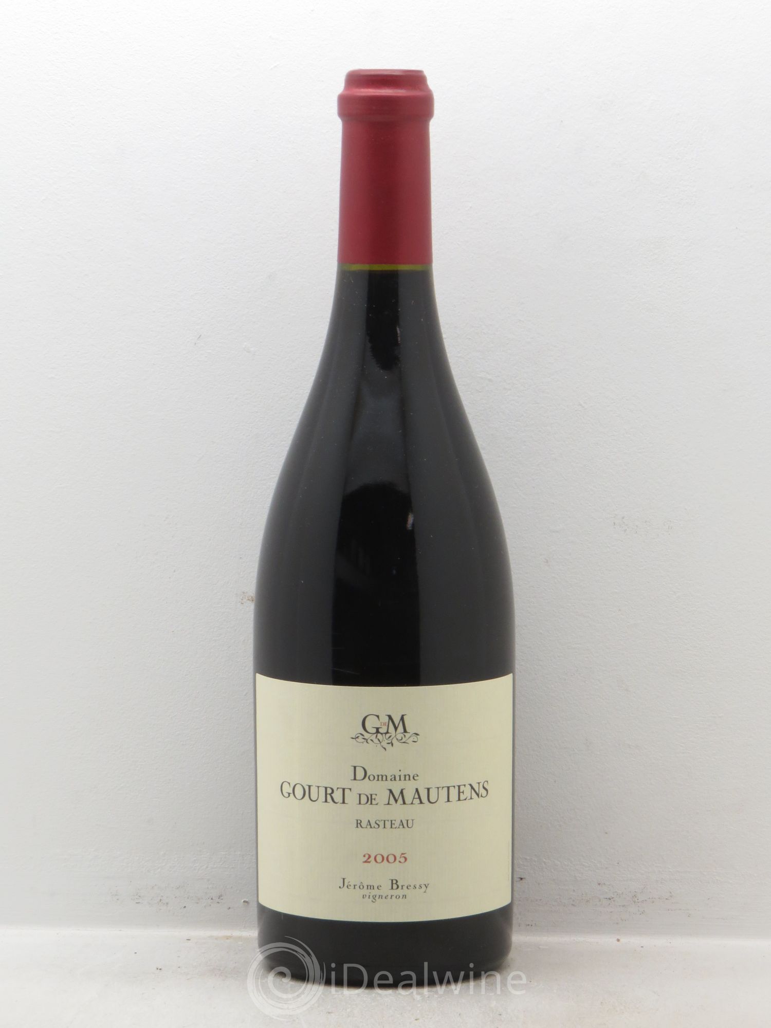 Rasteau Domaine Gourt de Mautens - Jérôme Bressy 2005 - Lot de 1 bouteille - 0