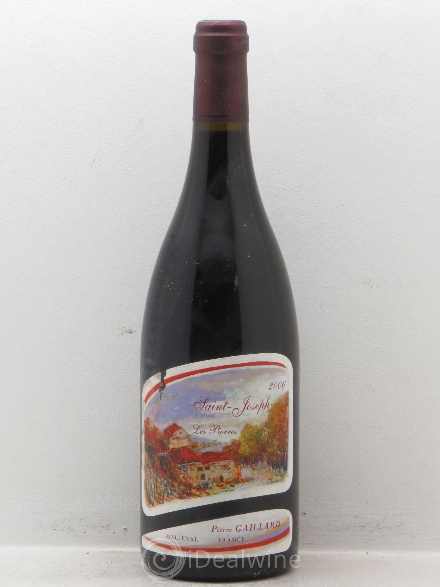 Saint-Joseph Domaine Pierre Gaillard "Les Pierres" 2006 - Posten von 1 Flasche - 0