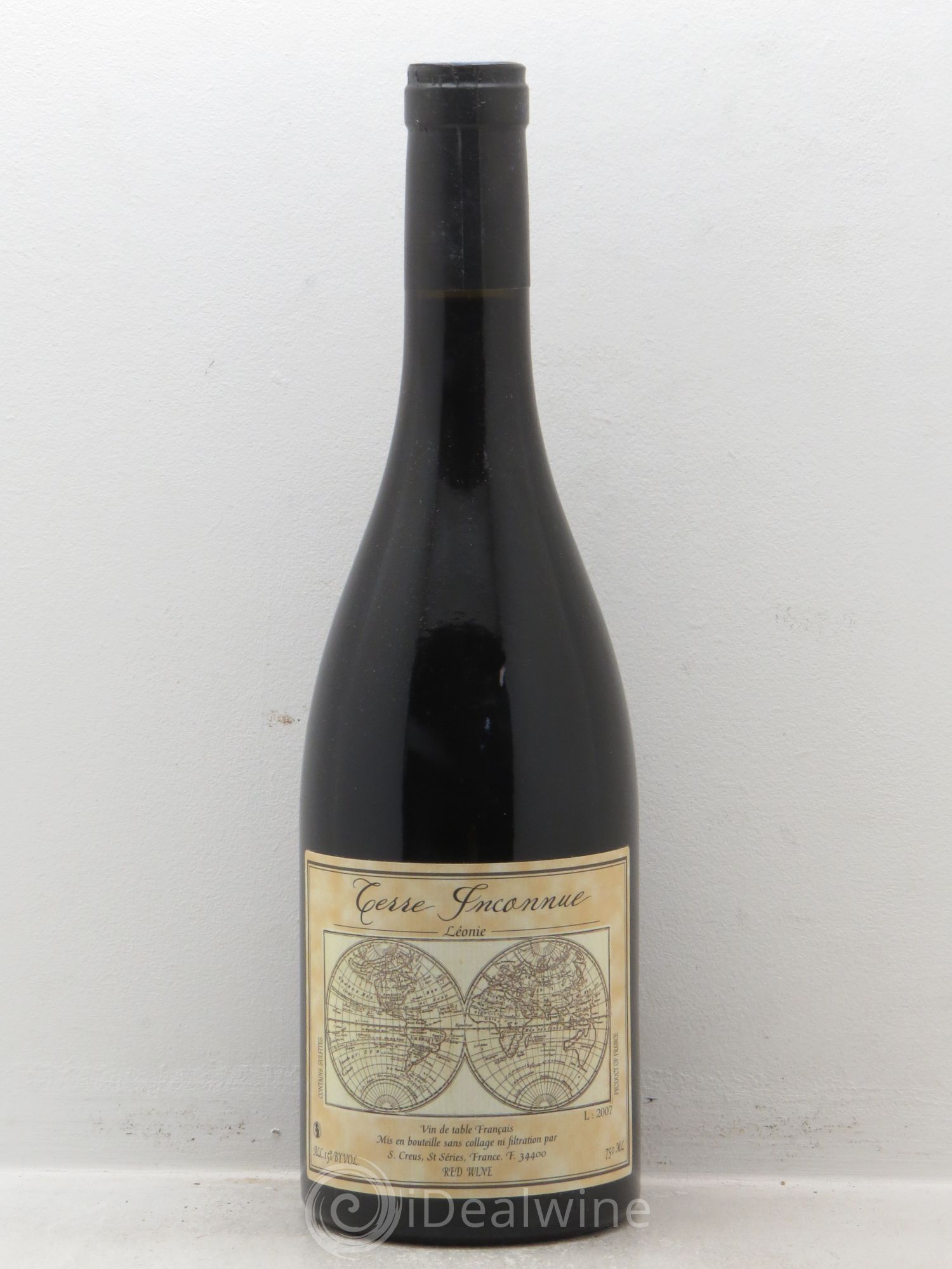 Divers Vin de Table Domaine Terre inconnue "Léonie" 2007 - Posten von 1 Flasche - 0
