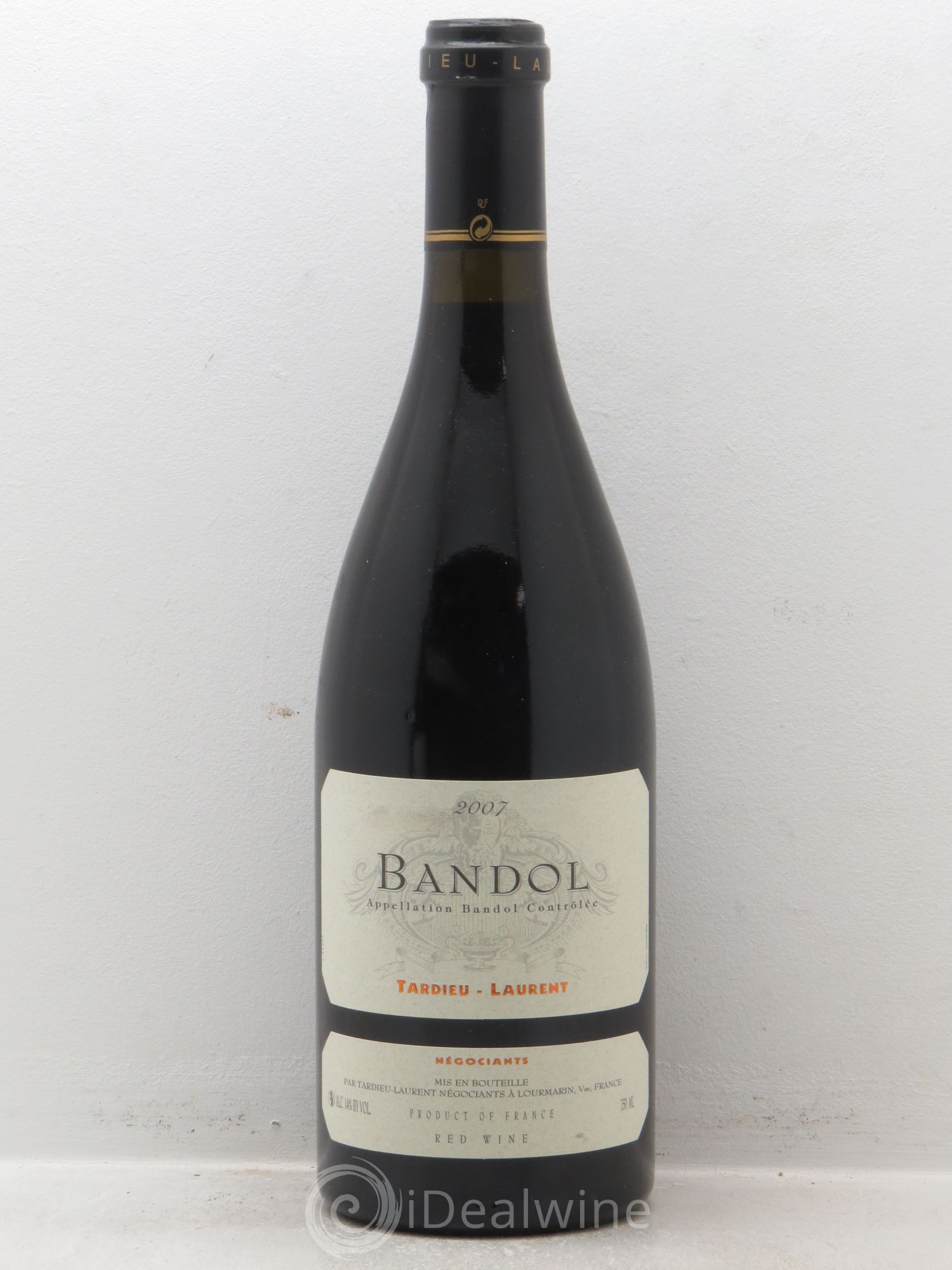 Bandol Tardieu Laurent 2007 - Lot de 1 bouteille - 0