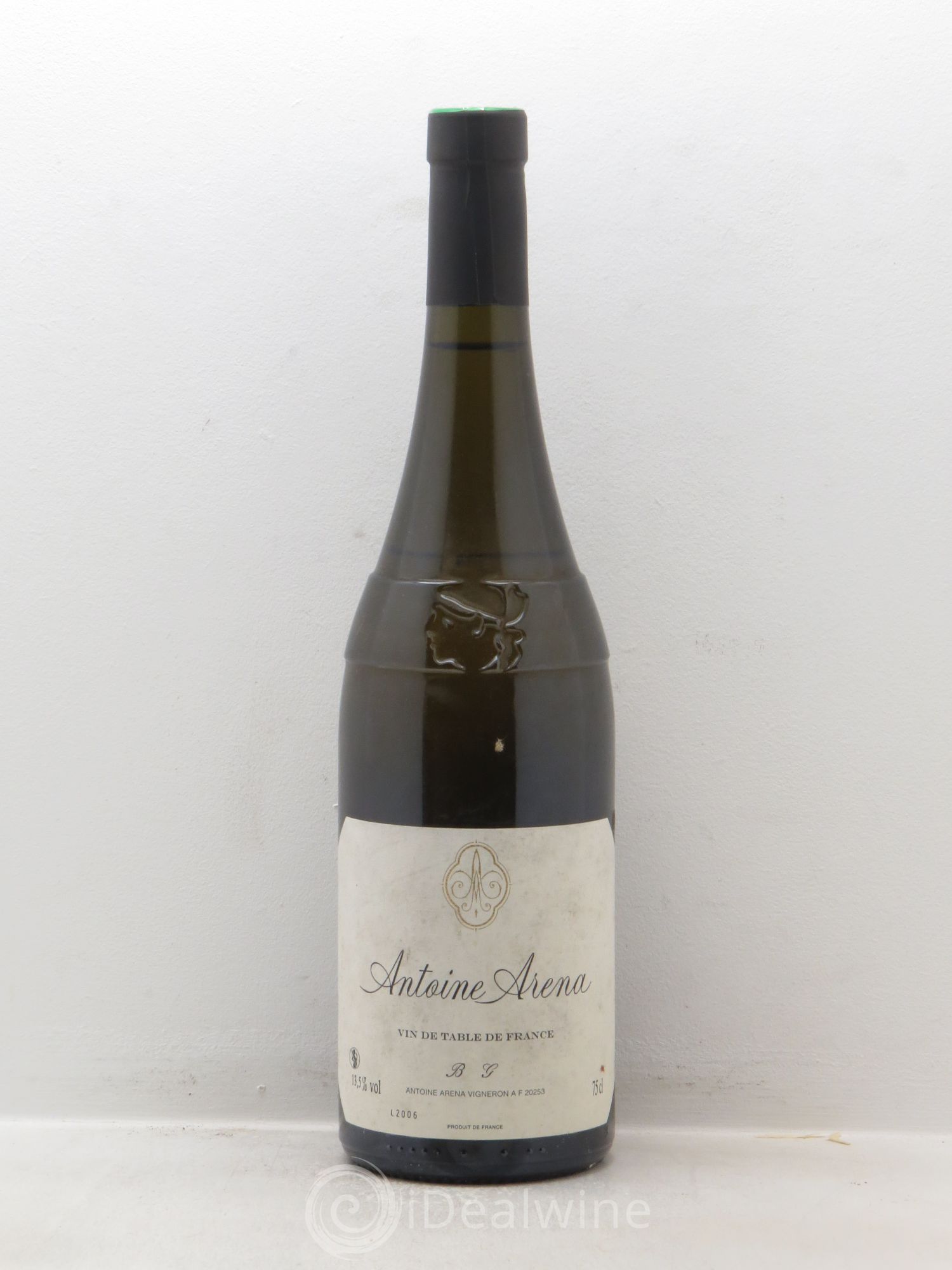 Vin de France Bianco Gentille Antoine Arena (sans prix de réserve-no reserve) 2006 - Posten von 1 Flasche - 0