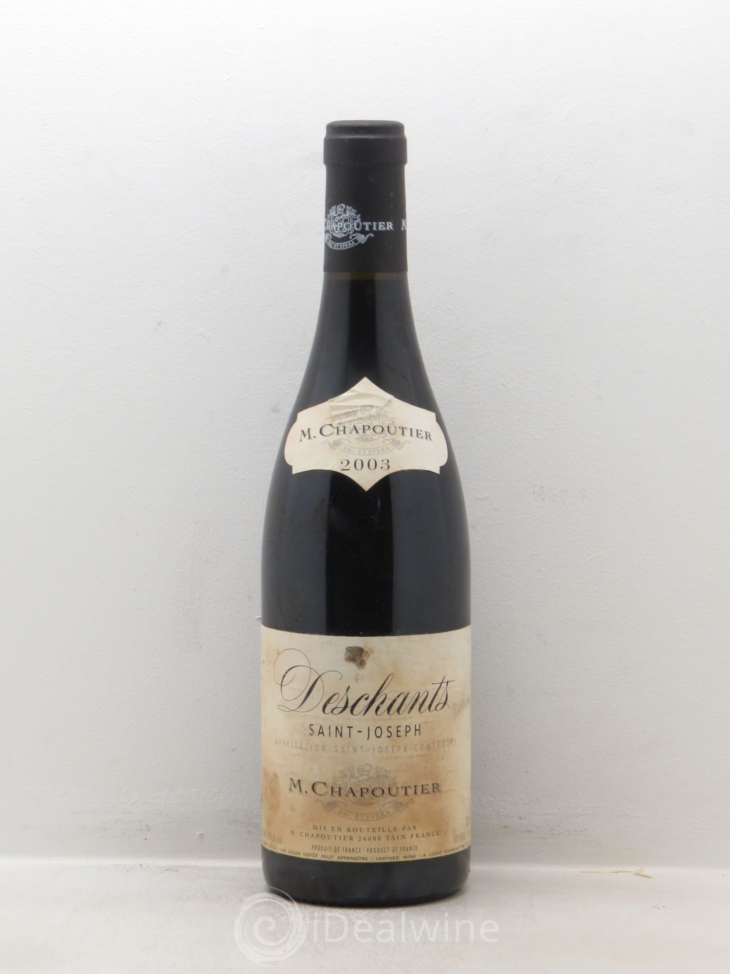 Saint-Joseph Deschants (sans prix de réserve-no reserve) 2003 - Posten von 1 Flasche - 0