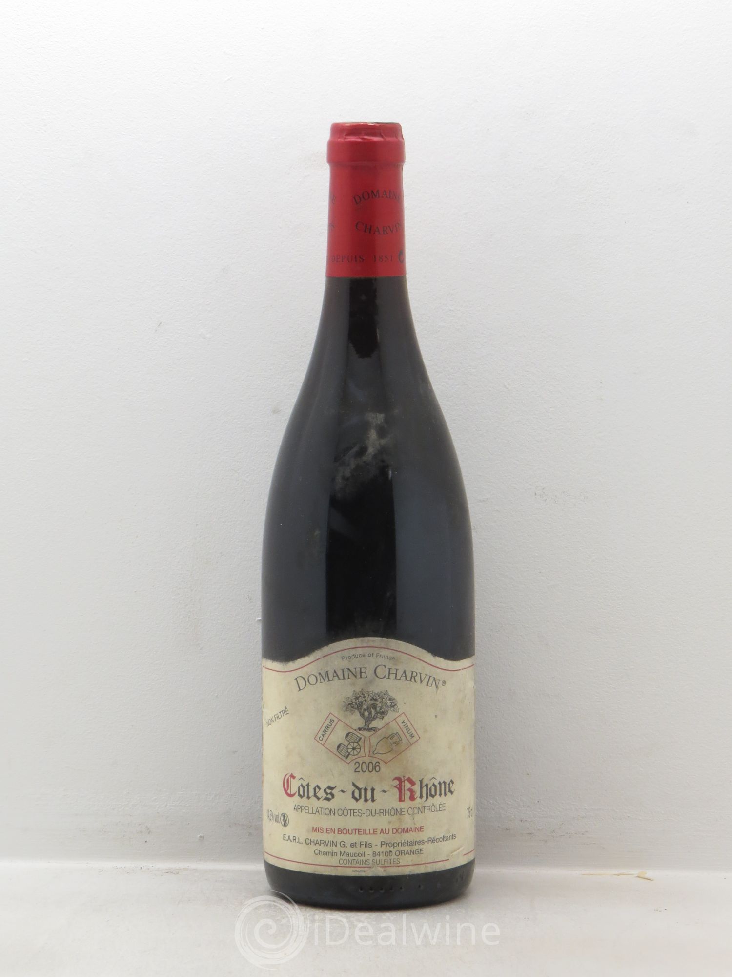 Côtes-du-Rhône Charvin (Domaine) (sans prix de réserve - no reserve) 2006 - Posten von 1 Flasche - 0