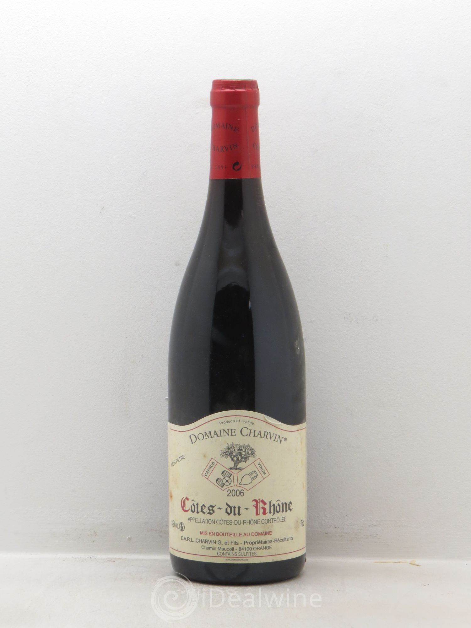 Côtes-du-Rhône Charvin (Domaine) (sans prix de réserve - no reserve) 2006 - Posten von 1 Flasche - 0