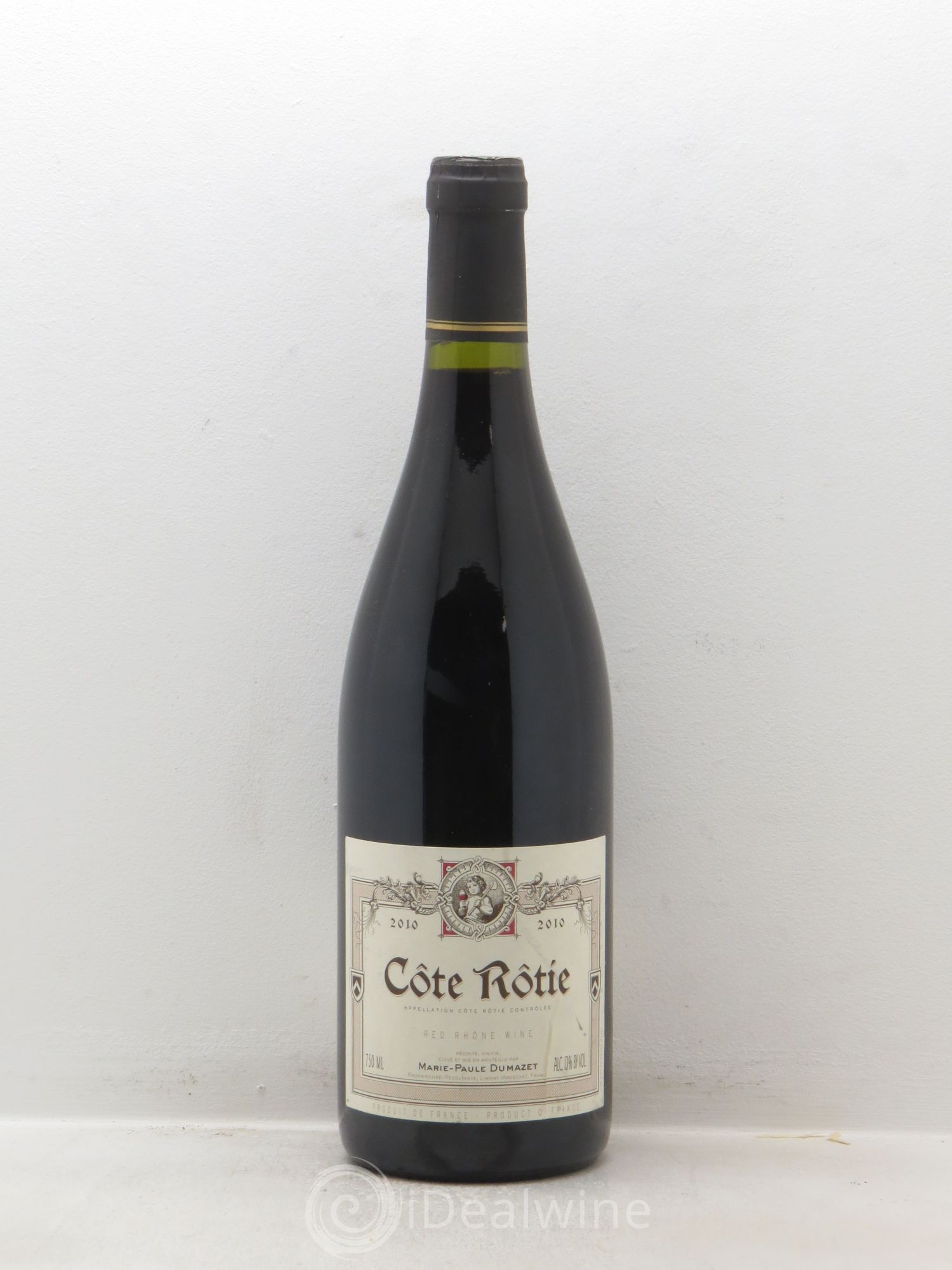 Côte-Rôtie Côte Brune Domaine Dumazet 2010 - Posten von 1 Flasche - 0