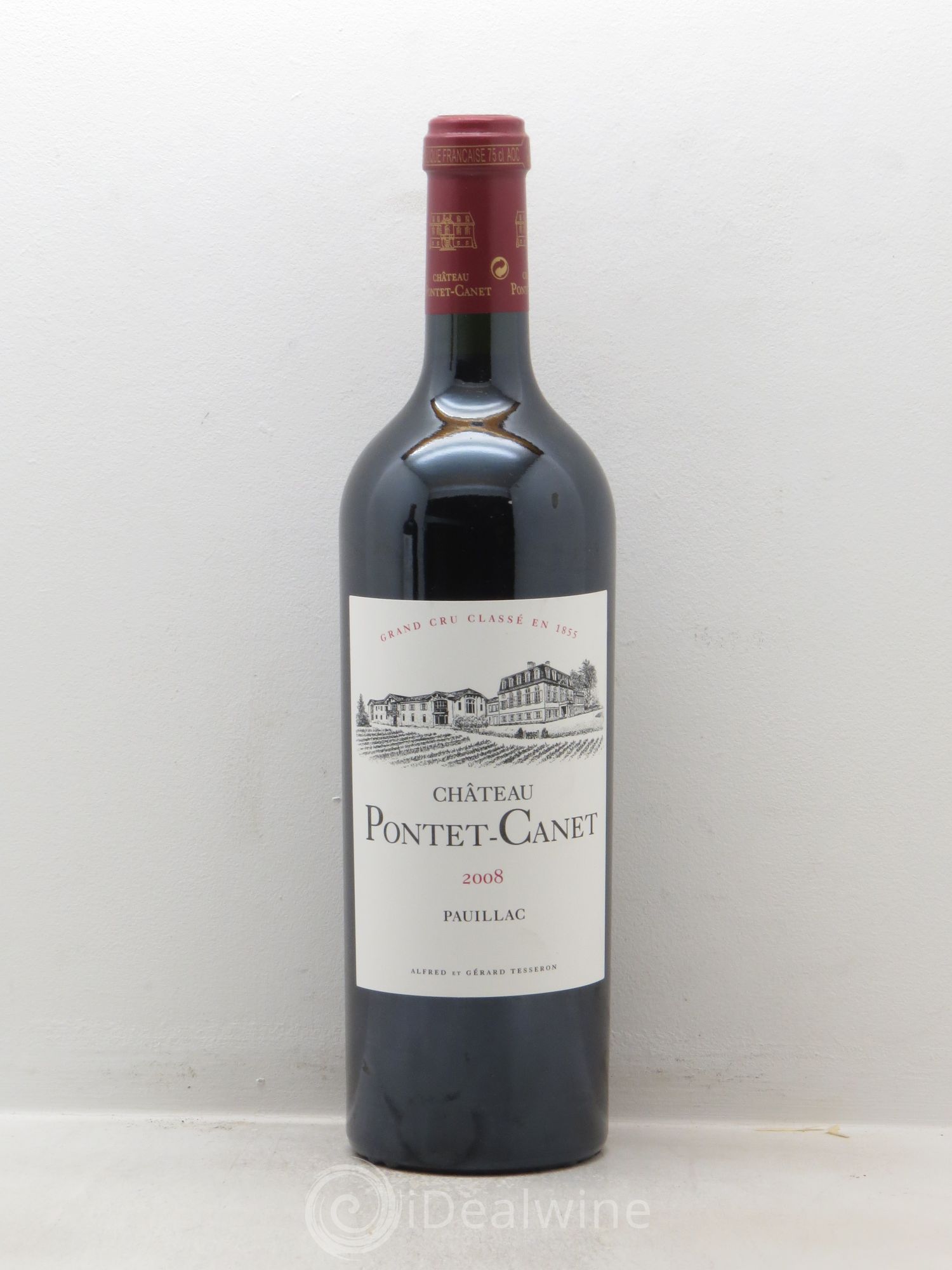 Château Pontet Canet 5ème Grand Cru Classé 2008 - Lot de 1 bouteille - 0