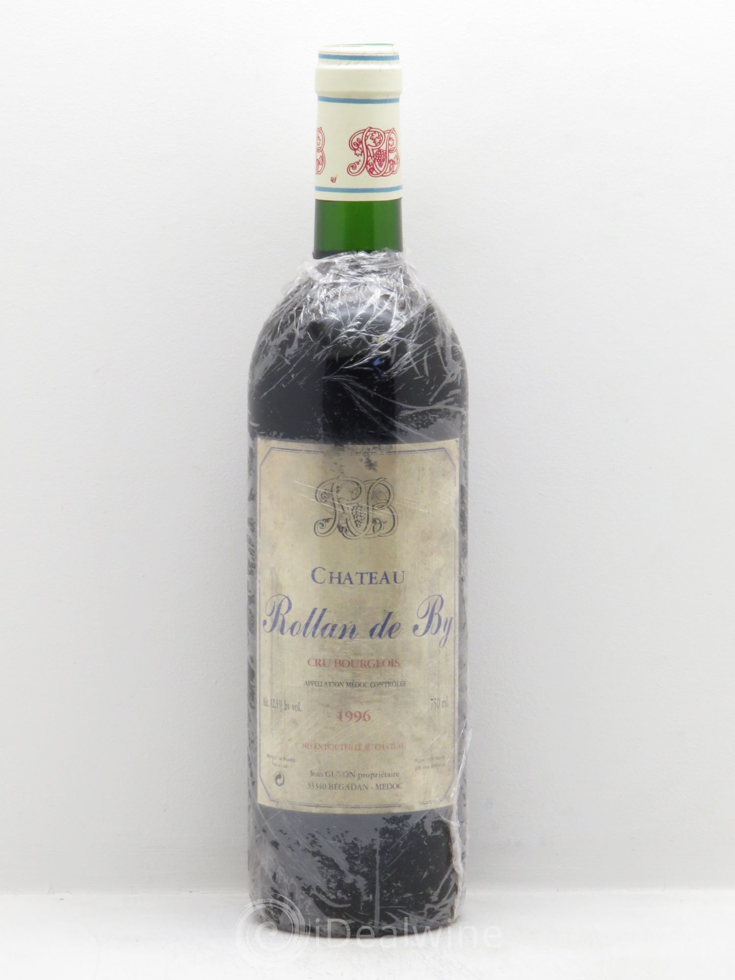 Château Rollan de By Cru Bourgeois (sans prix de réserve - no reserve) 1996 - Lotto di 1 bottiglia - 0