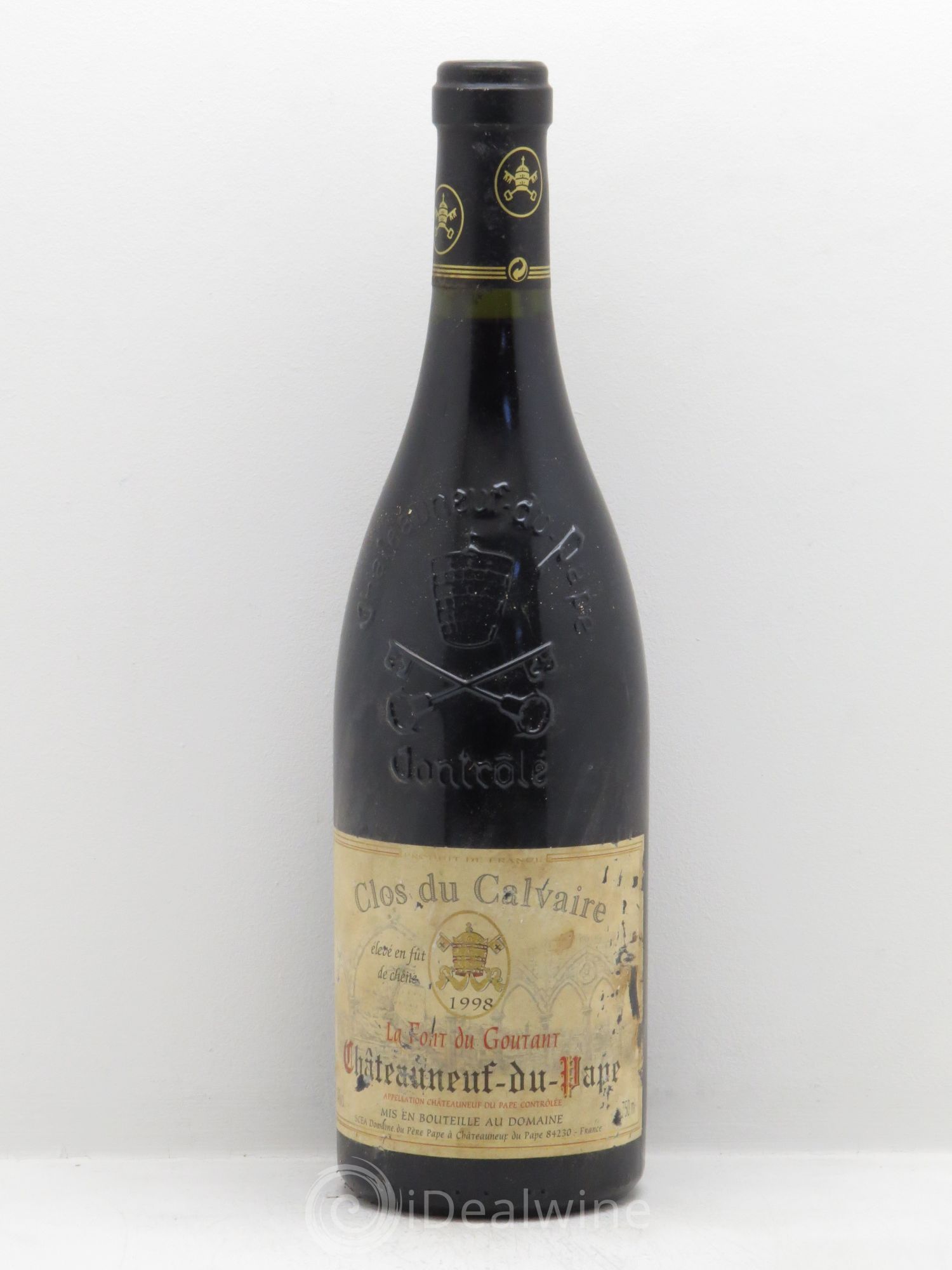 Châteauneuf-du-Pape Clos du Calvaire La font du Goutant 1998 - Posten von 1 Flasche - 0