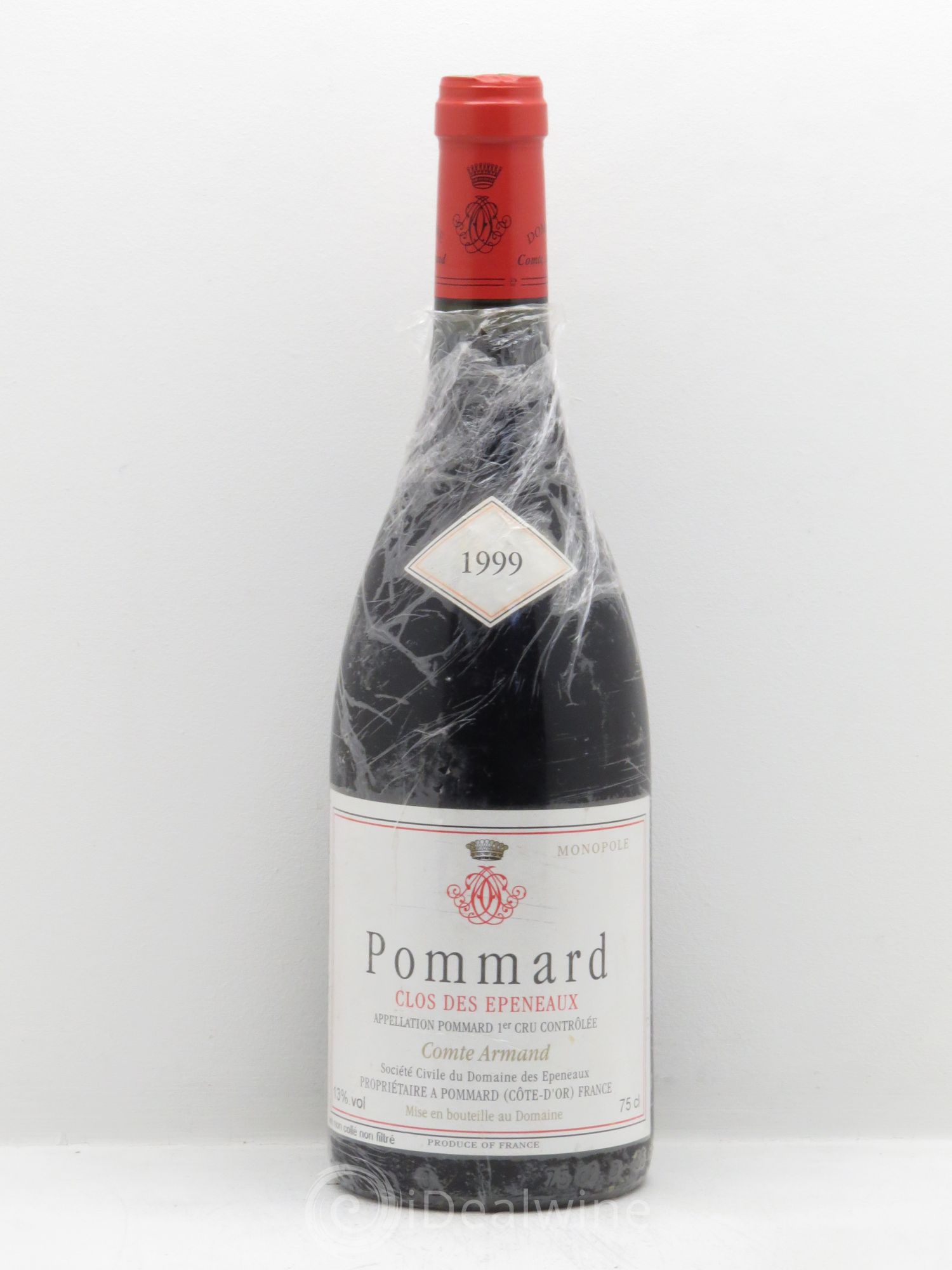 Pommard 1er Cru Clos des Epeneaux Comte Armand 1999 - Lot de 1 bouteille - 0