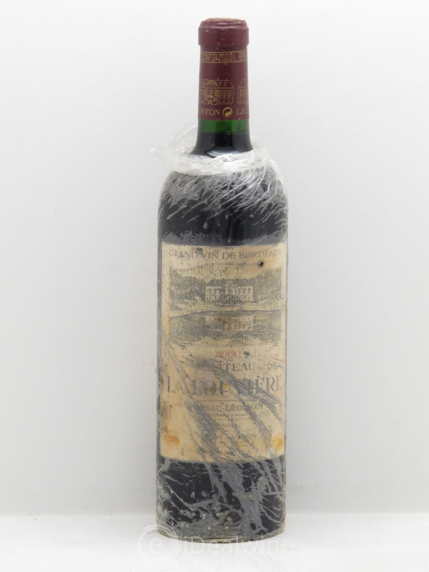 Château la Louvière 2000 - Lot de 1 bouteille - 0