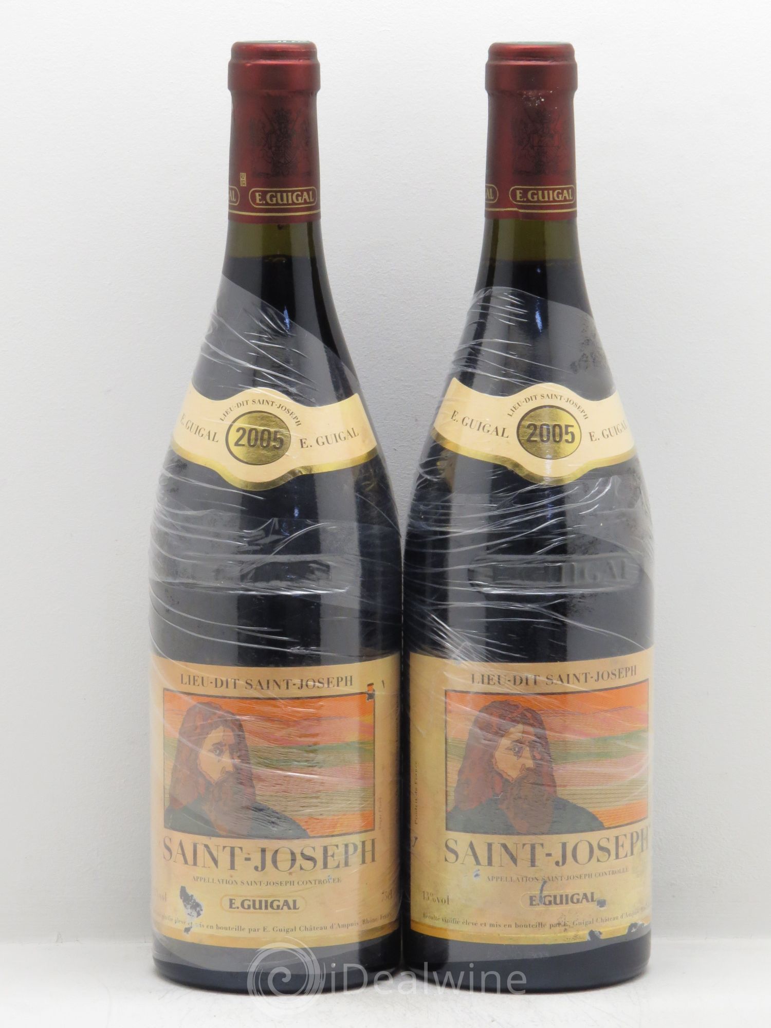 Saint-Joseph Lieu-dit Saint-Joseph Guigal 2005 - Lot de 2 bouteilles - 0