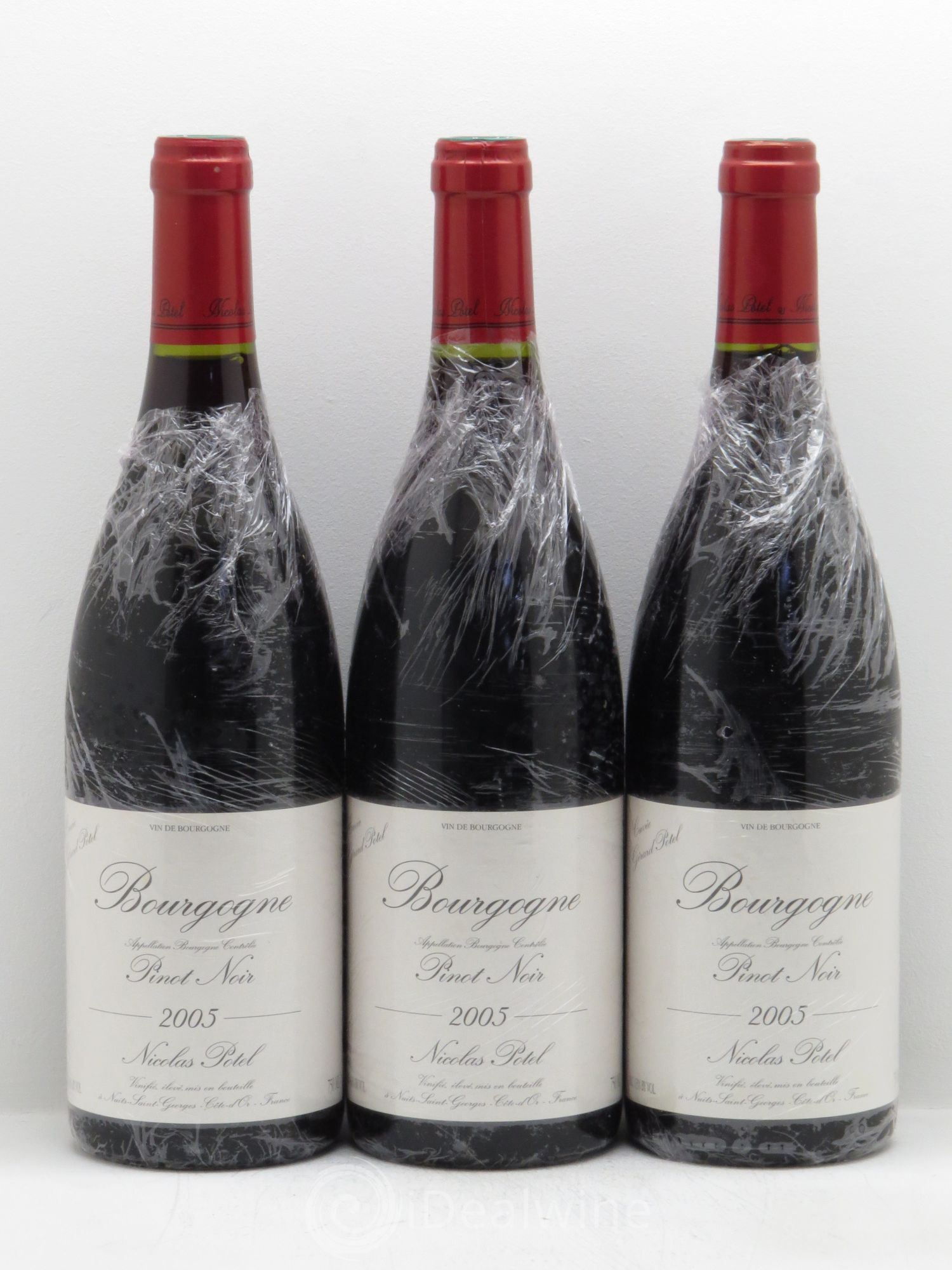 Bourgogne Pinot Noir Cuvée Gérard Potel - Nicolas Potel (sans prix de réserve - no reserve) 2005 - Posten von 3 Flaschen - 0