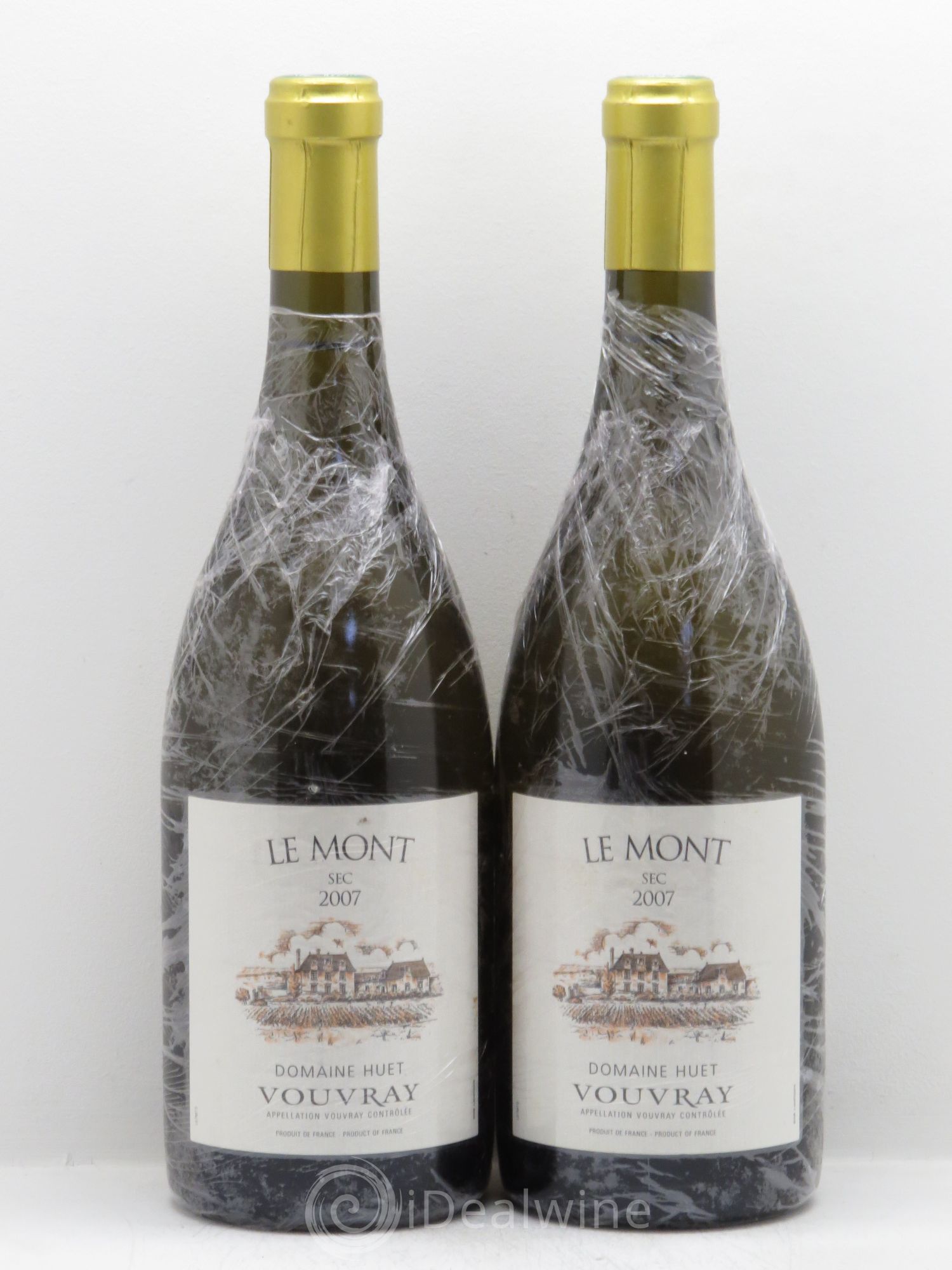 Vouvray Le Mont Sec Domaine Huet 2007 - Lot de 2 bouteilles - 0