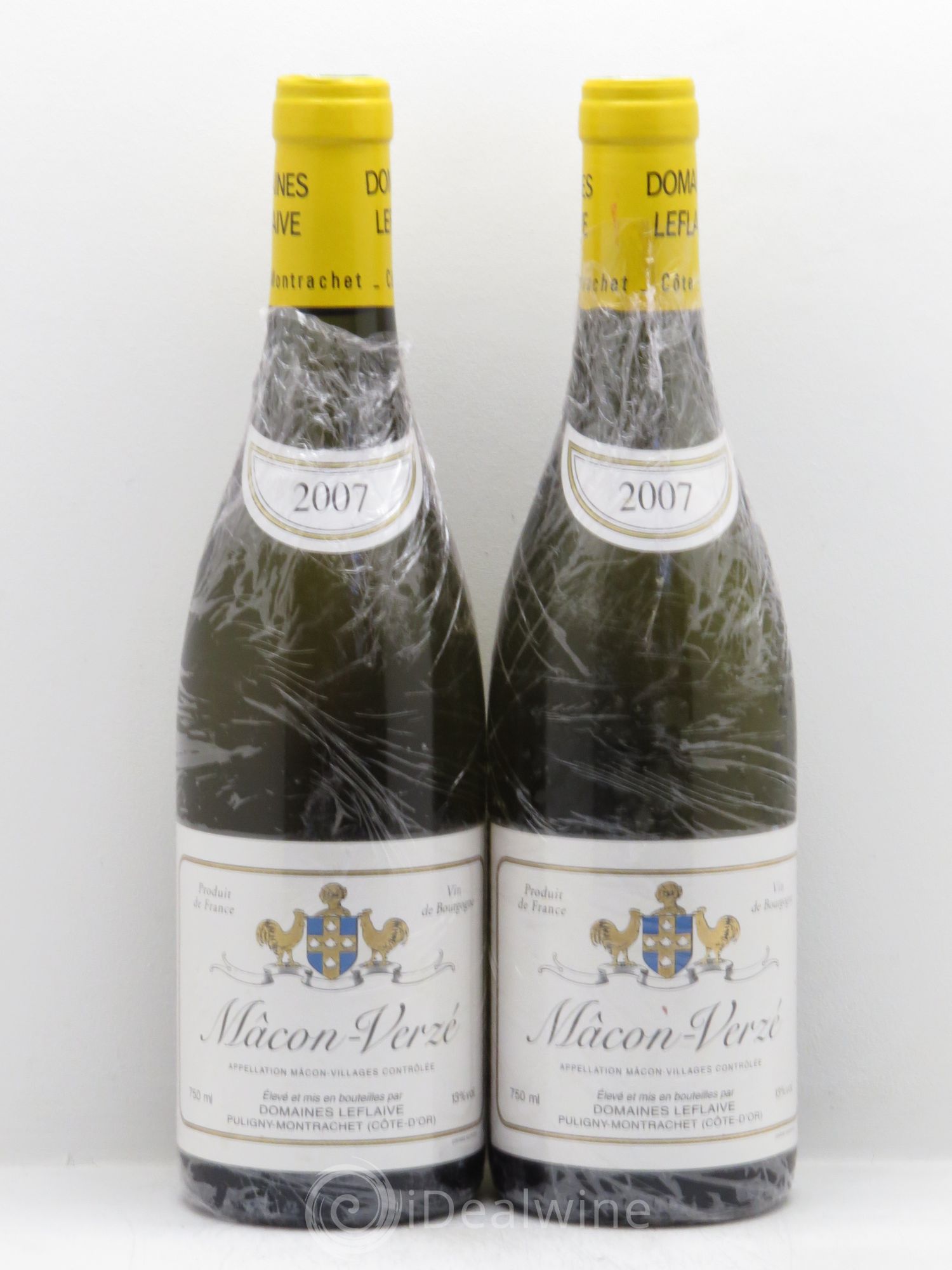 Mâcon Verzé Domaine Leflaive 2007 - Posten von 2 Flaschen - 0