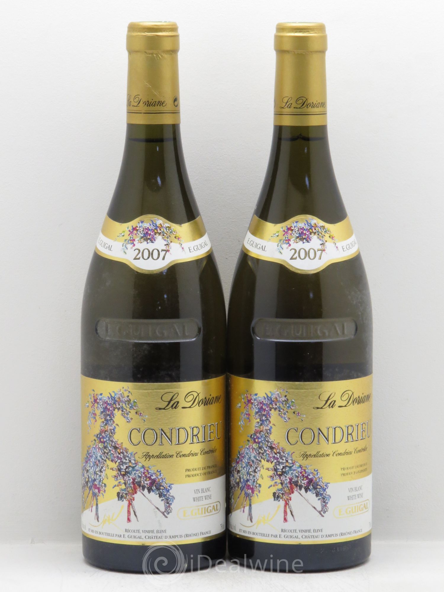 Condrieu La Doriane Guigal 2007 - Lot de 2 bouteilles - 0