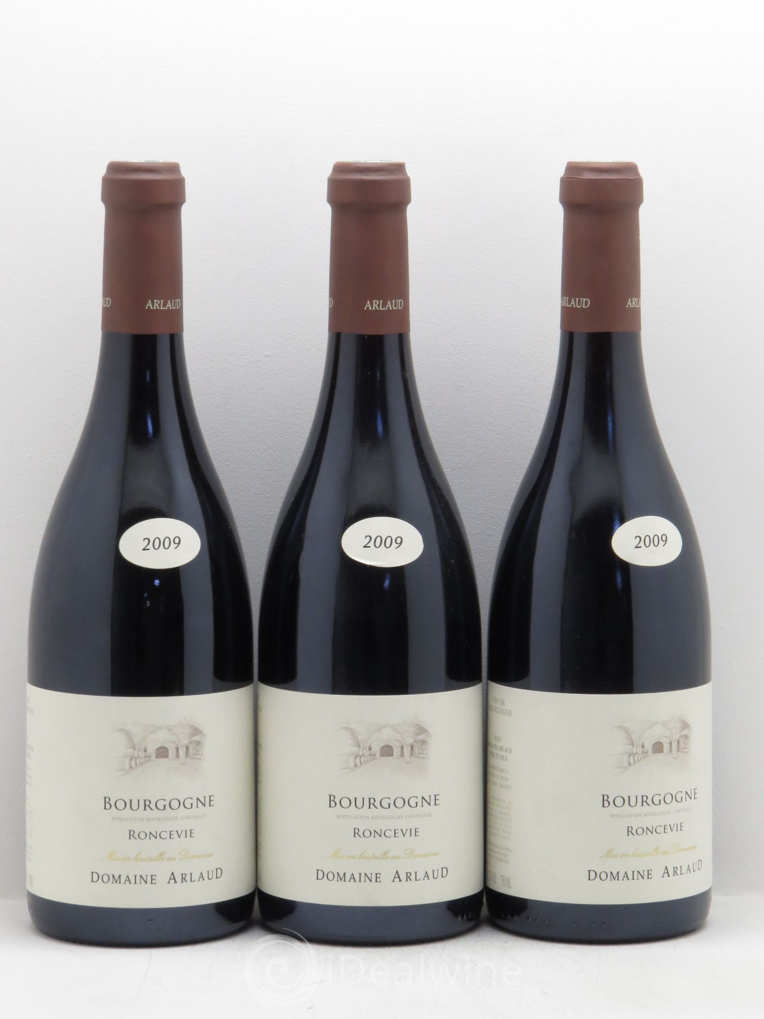 Bourgogne Roncevie Domaine Arlaud 2009 - Posten von 3 Flaschen - 0