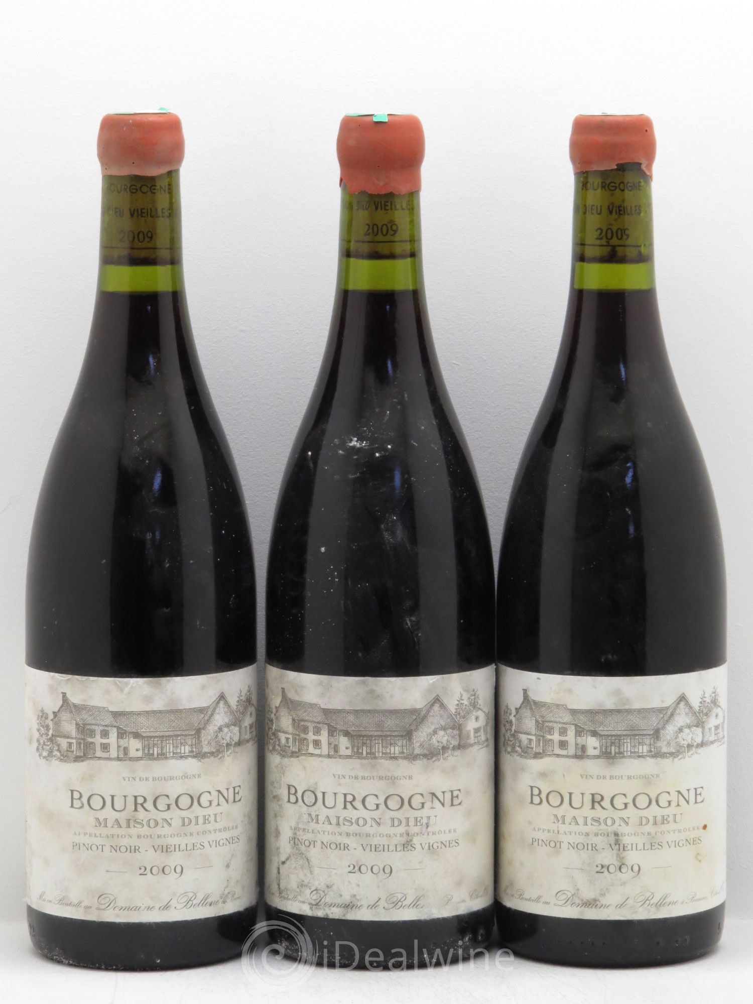 Bourgogne Maison Dieu Vieilles Vignes Domaine de Bellene 2009 - Posten von 3 Flaschen - 0