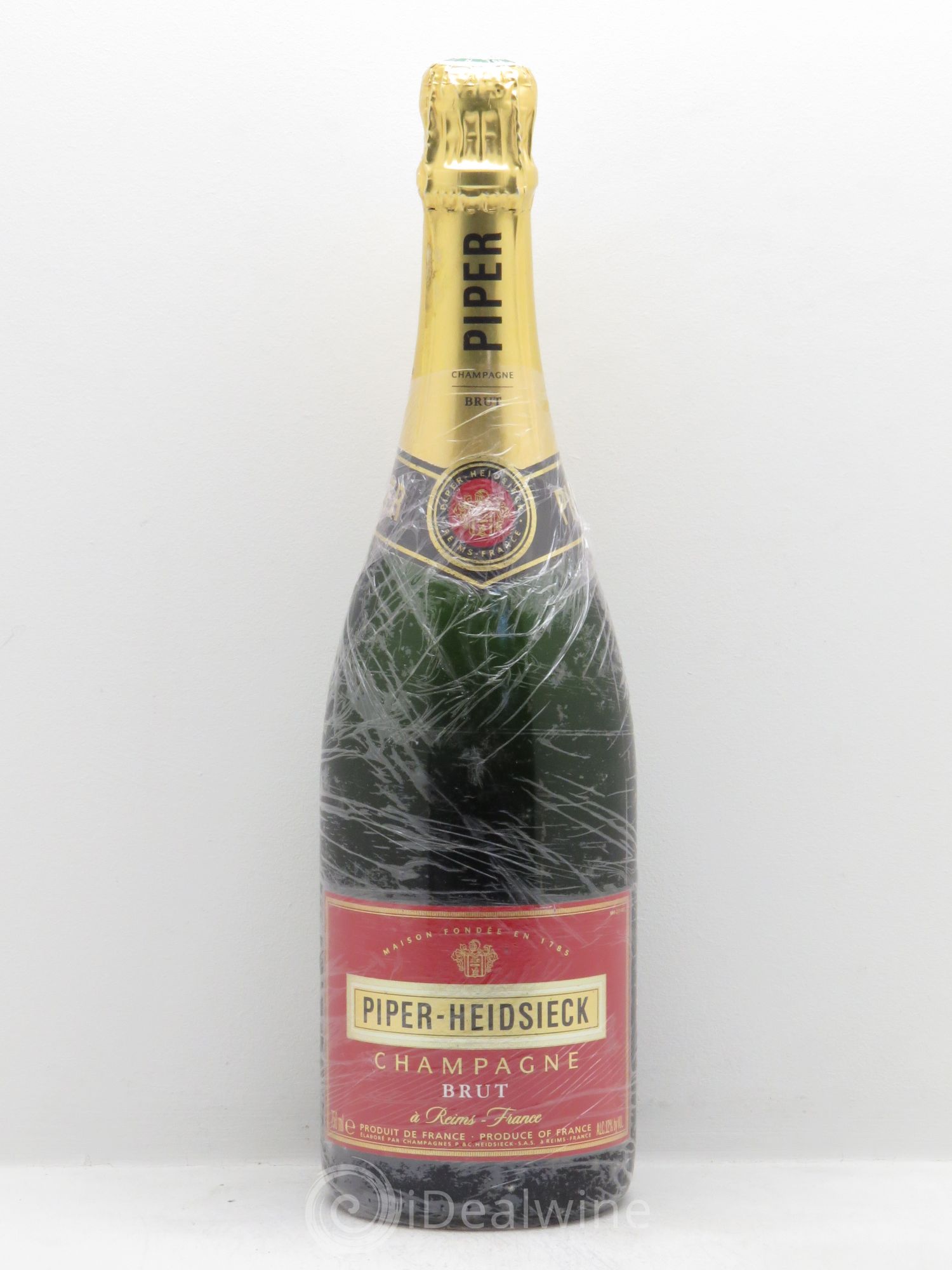 Champagne Piper-Heidsieck Brut (sans prix de réserve - no reserve) - Posten von 1 Flasche - 0