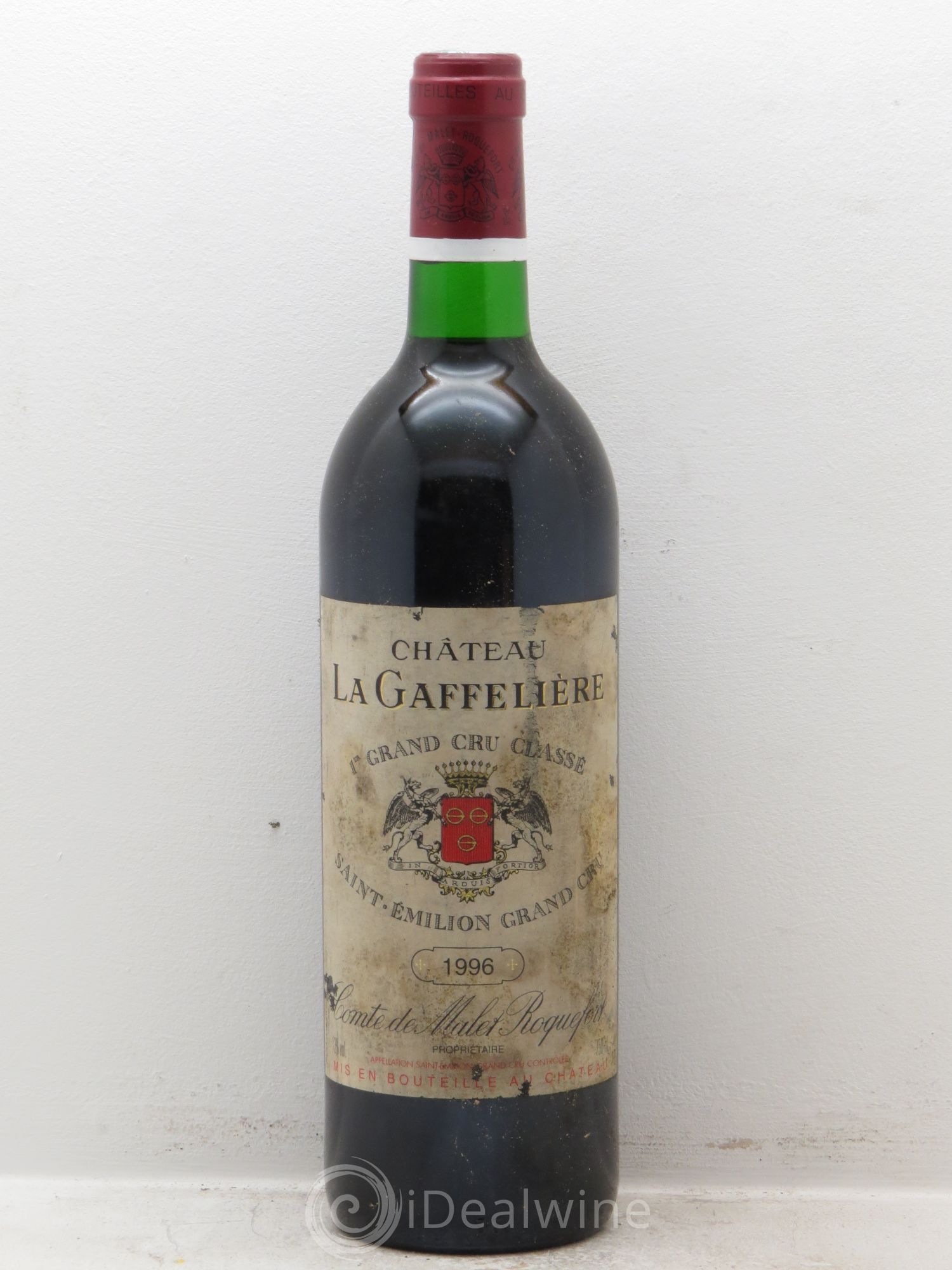 Château la Gaffelière 1er Grand Cru Classé B 1996 - Lot de 1 bouteille - 0