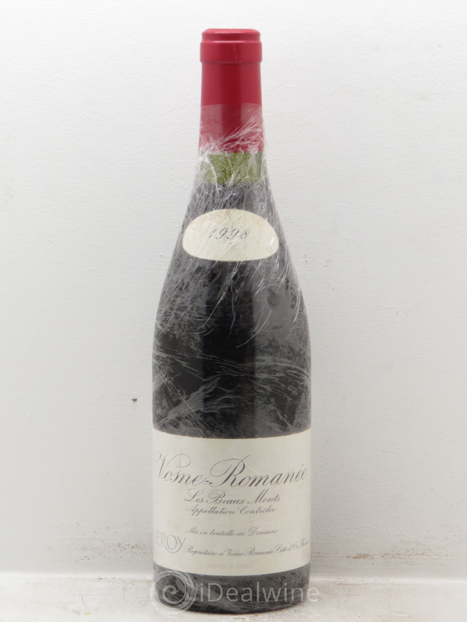 Vosne-Romanée 1er Cru Les Beaux-Monts Leroy (Domaine) 1998 - Lot de 1 bouteille - 0
