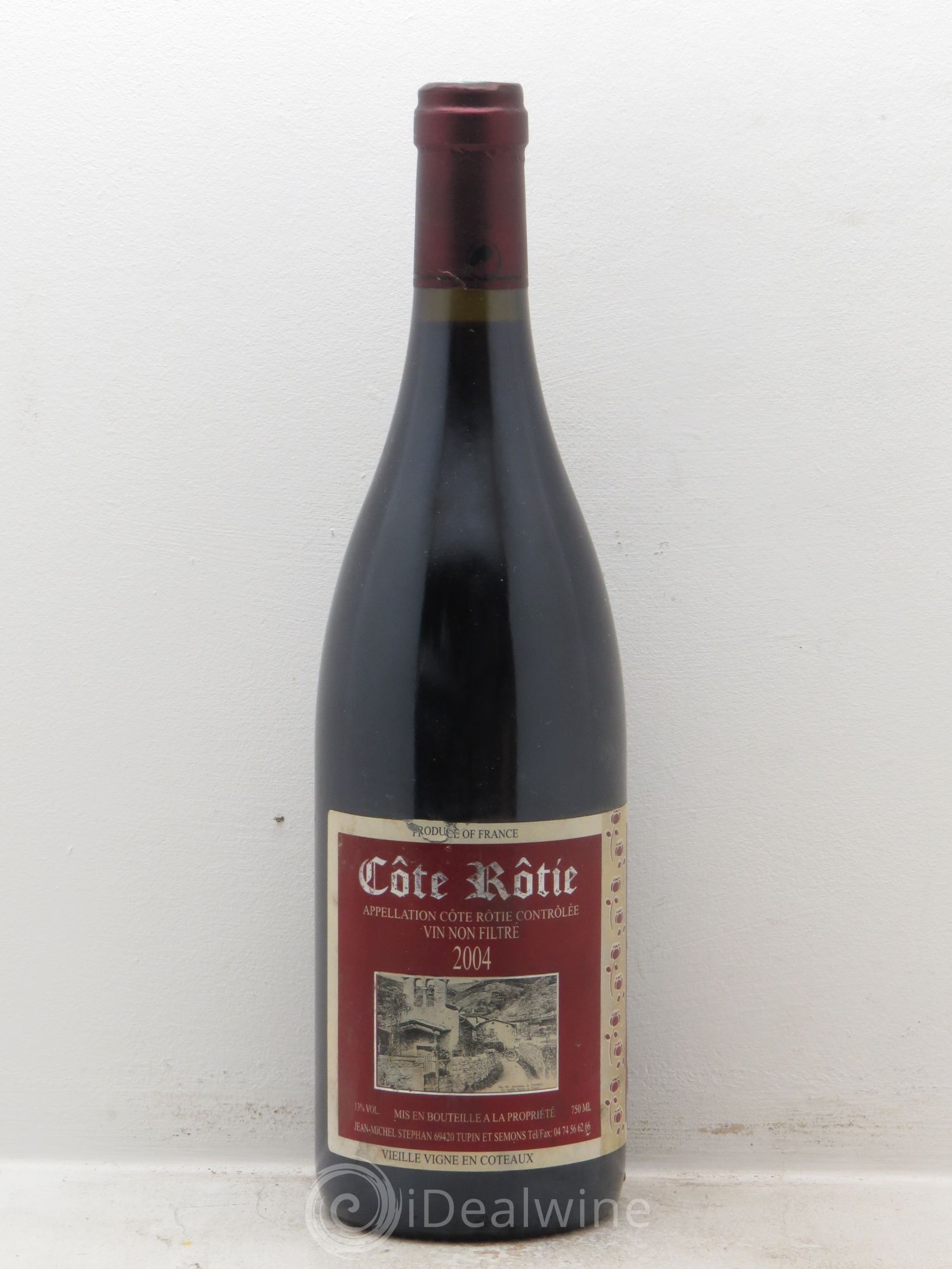 Côte-Rôtie Jean-Michel Stephan Vieille Vigne en Coteau 2004 - Posten von 1 Flasche - 0