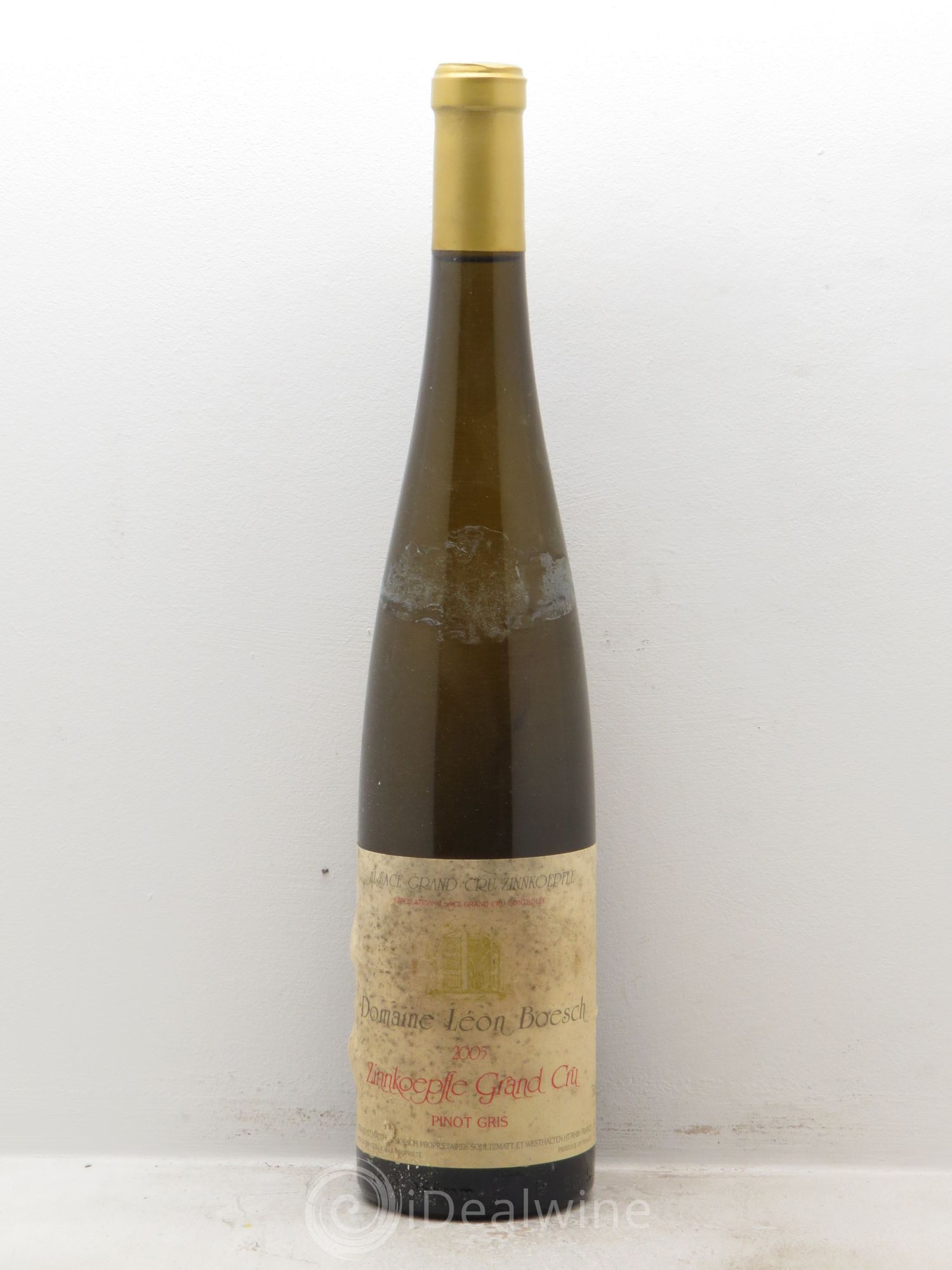 Alsace Grand Cru Zinnkoepflé Pinot Gris Léon Boesch (sans prix de réserve) 2005 - Posten von 1 Flasche - 0