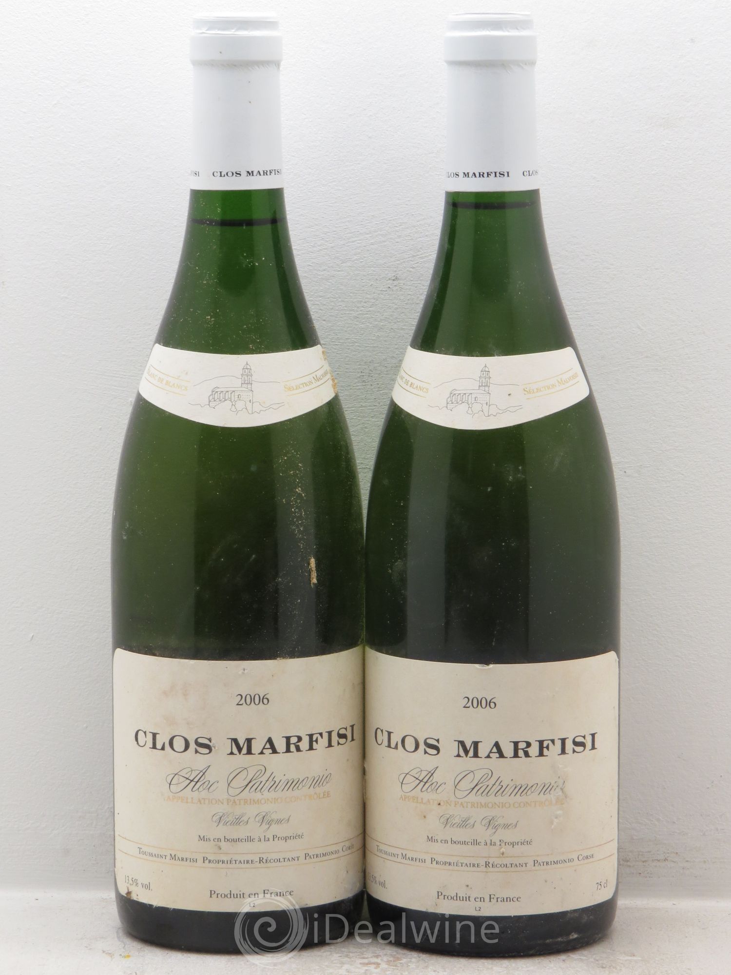 Patrimonio Clos Marfisi Sélection Malvoisie Vieilles Vignes 2006 - Posten von 2 Flaschen - 0