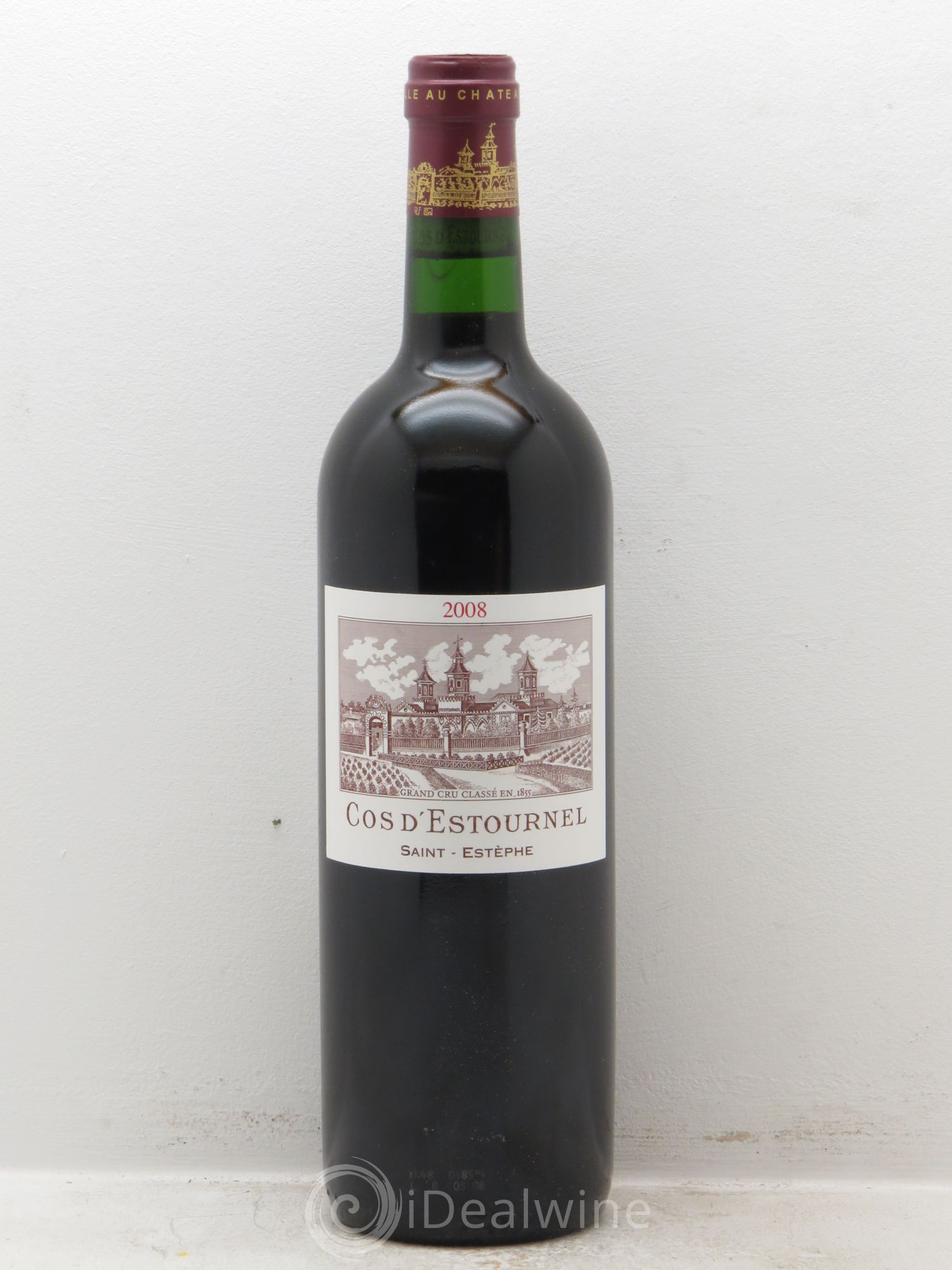 Cos d'Estournel 2ème Grand Cru Classé 2008 - Lot de 1 bouteille - 0