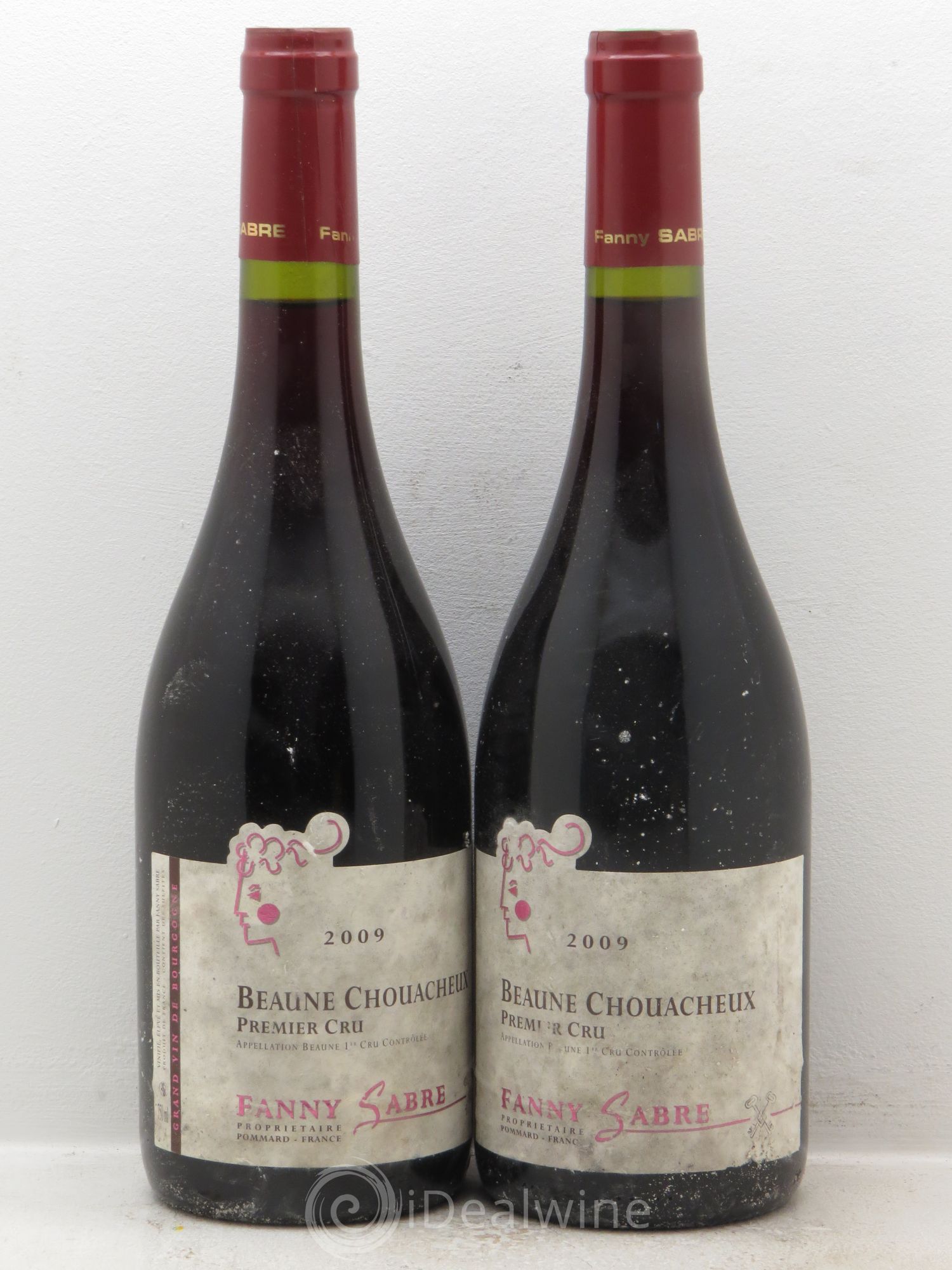 Beaune 1er Cru Chouacheux Fanny Sabre 2009 - Posten von 2 Flaschen - 0