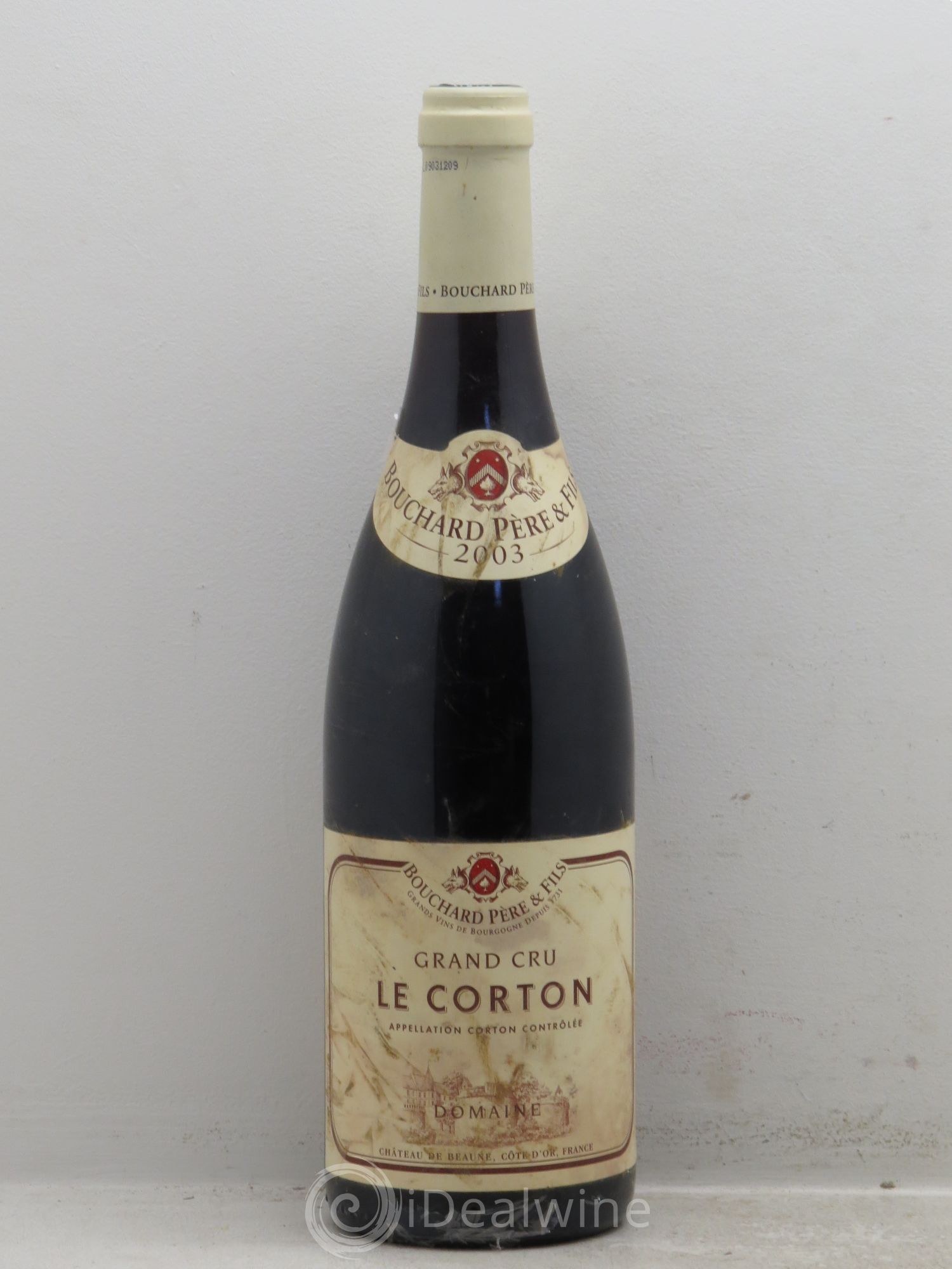 Corton Grand Cru Le Corton Bouchard Père & Fils 2003 - Lot de 1 bouteille - 0