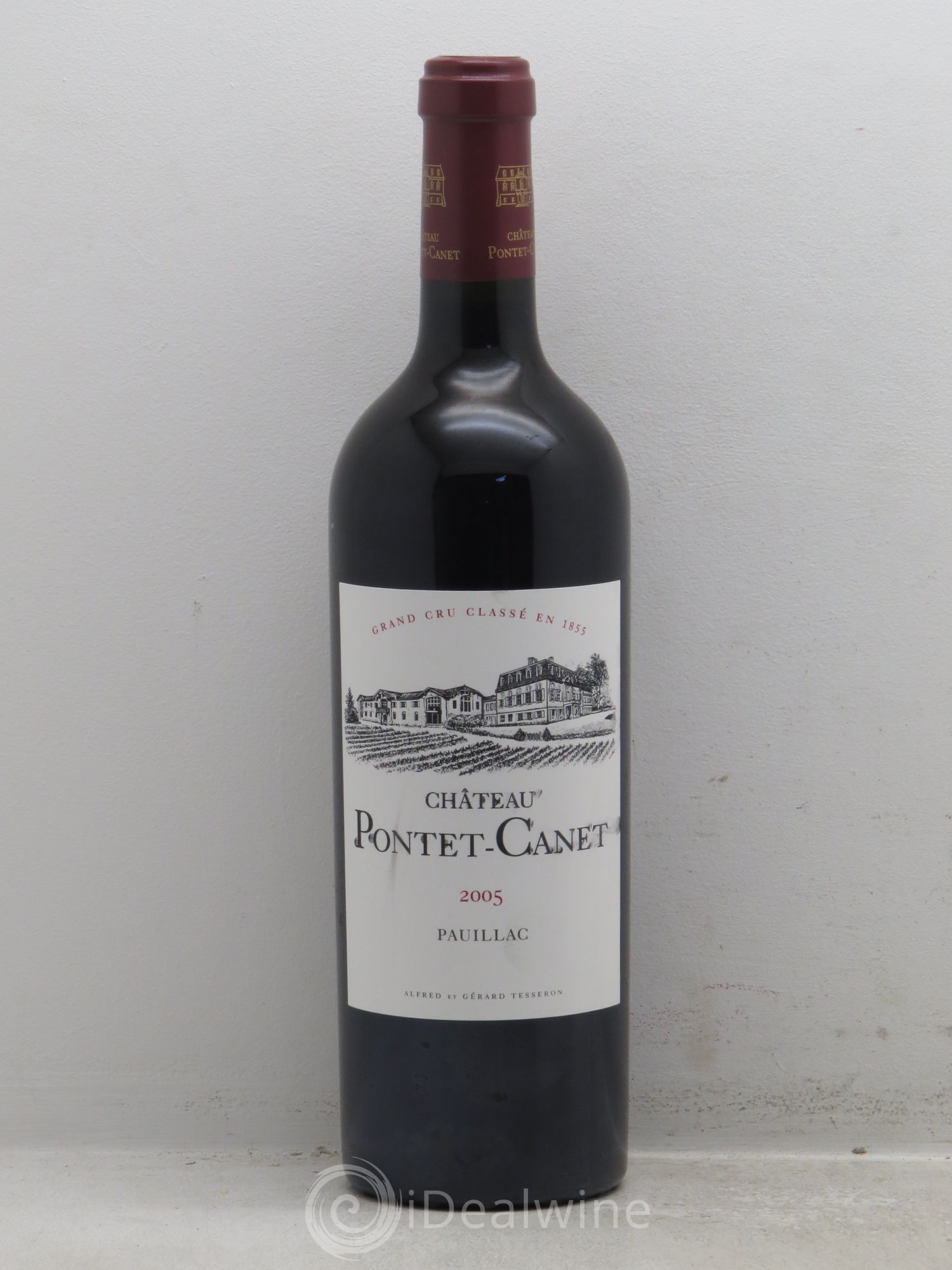 Château Pontet Canet 5ème Grand Cru Classé 2005 - Lot de 1 bouteille - 0