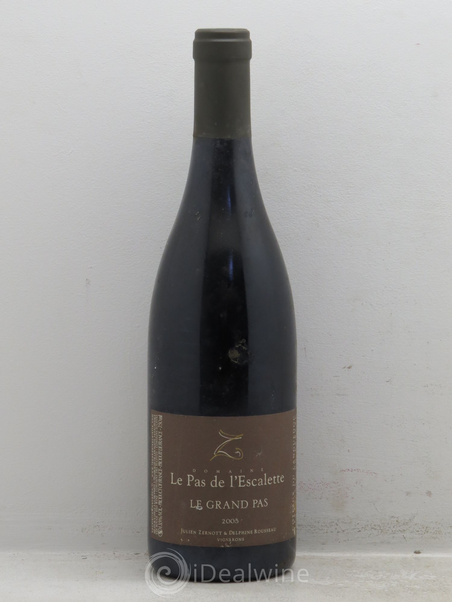 Coteaux du Languedoc Domaine le Pas de l'Escalette Terrases du Larzac Le Grand Pas 2005 - Posten von 1 Flasche - 0