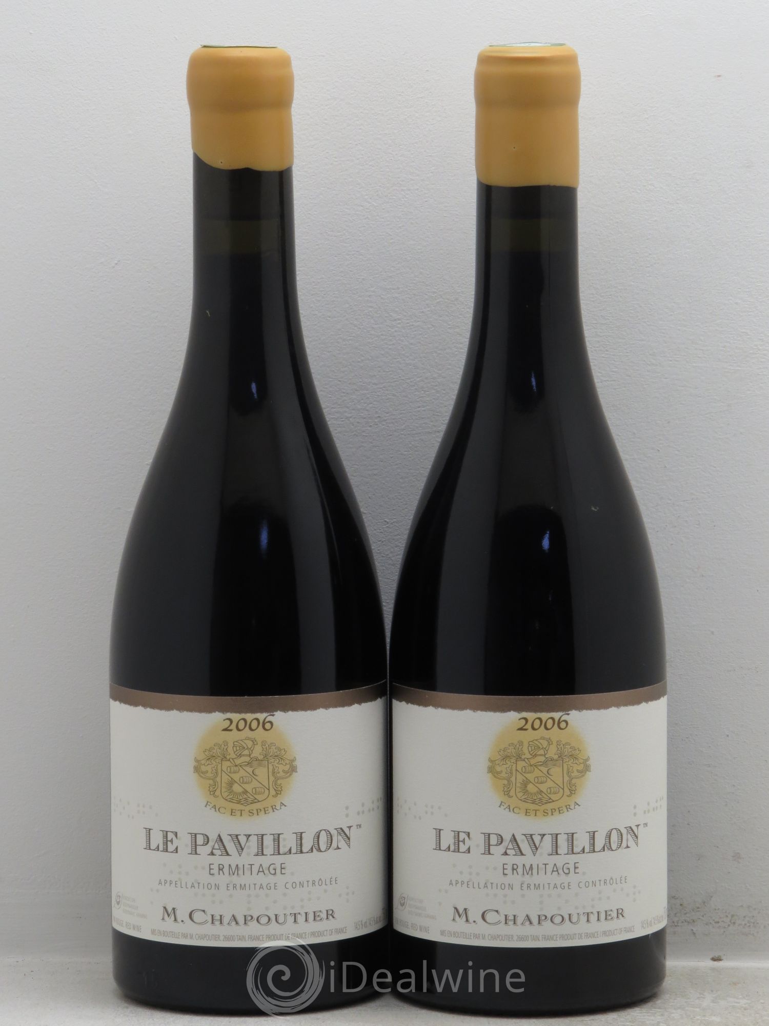 Hermitage Ermitage Le Pavillon Chapoutier 2006 - Lot de 2 bouteilles - 0
