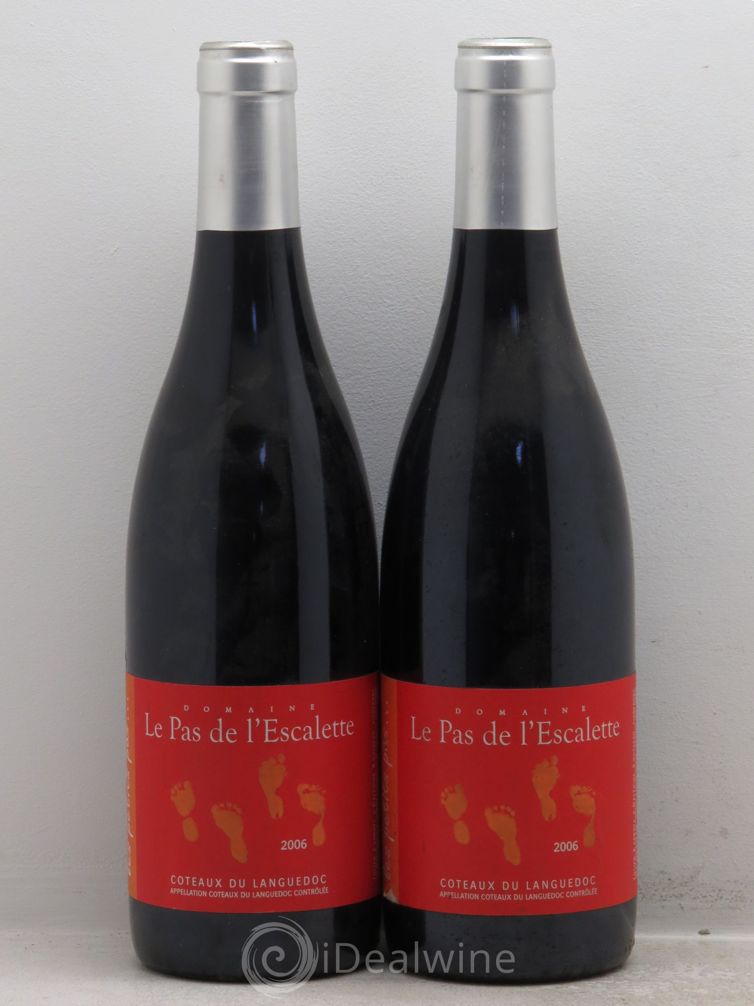 Coteaux du Languedoc Domaine le pas de L'escalette Terrasses du Larzac Les petits pas (sans prix de réserve) 2006 - Posten von 2 Flaschen - 0