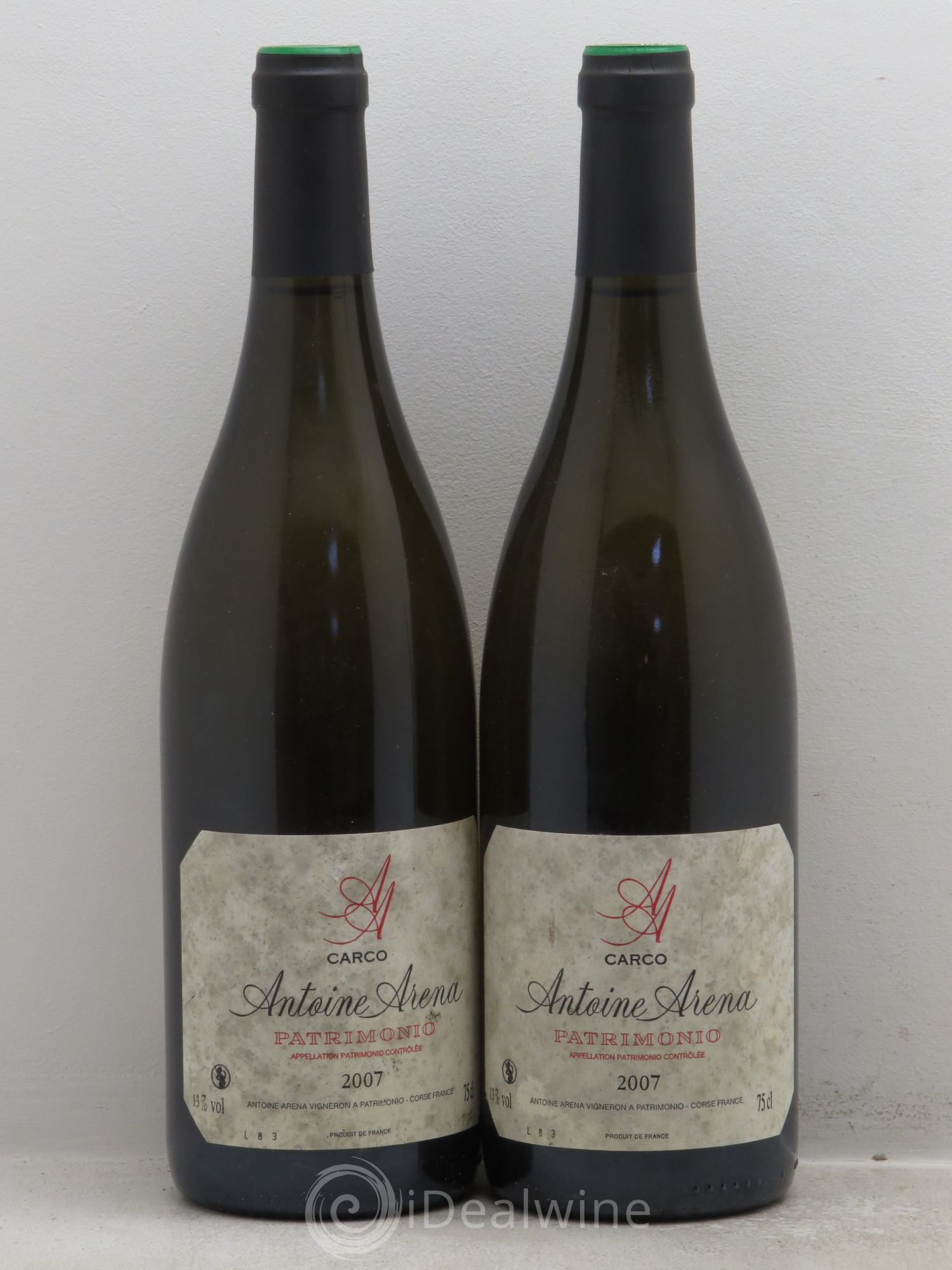 Patrimonio Carco Antoine Arena 2007 - Lot de 2 bouteilles - 0