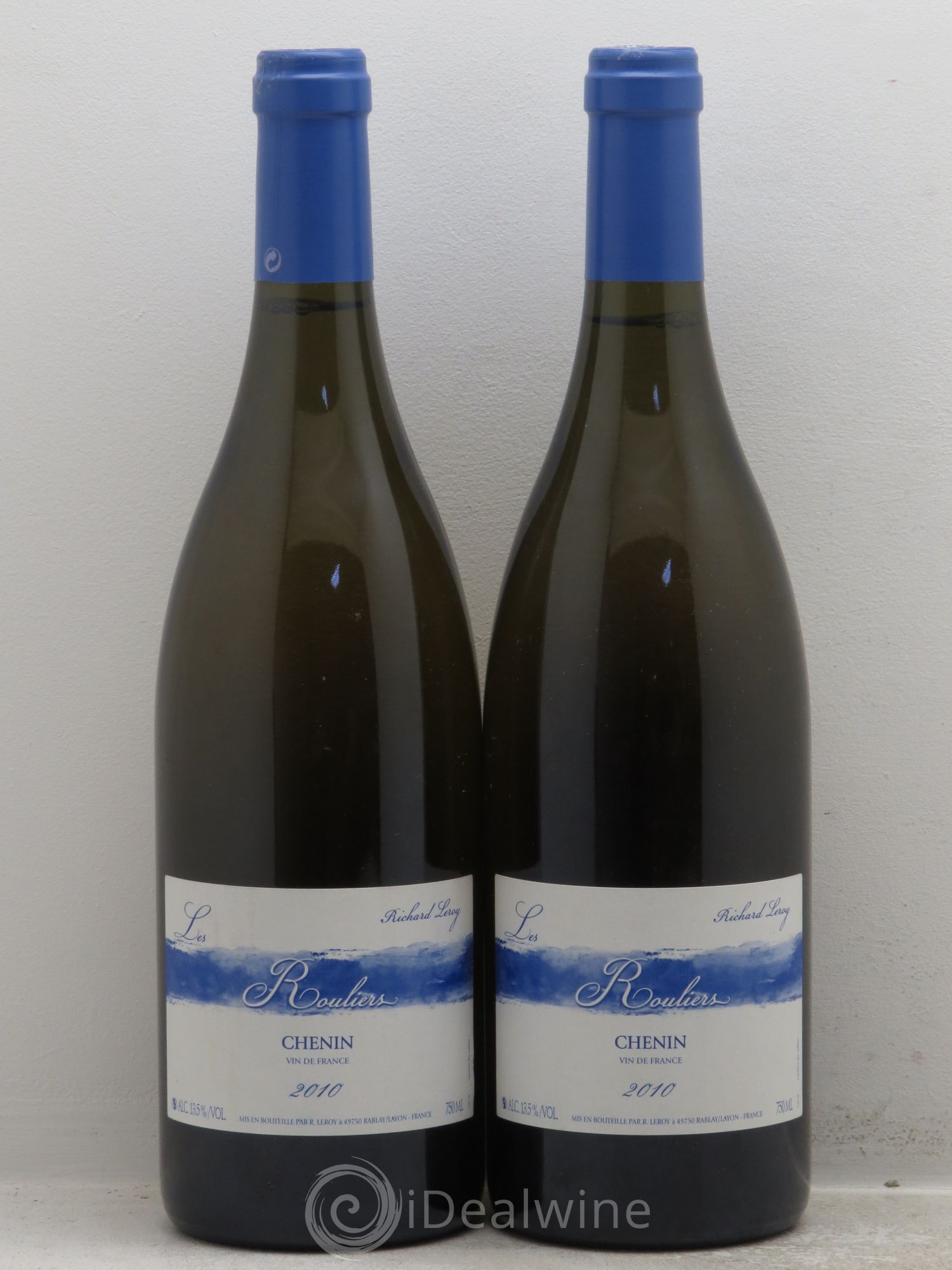 Divers Richard Leroy Vin de France Chenin Les Rouliers 2010 - Posten von 2 Flaschen - 0