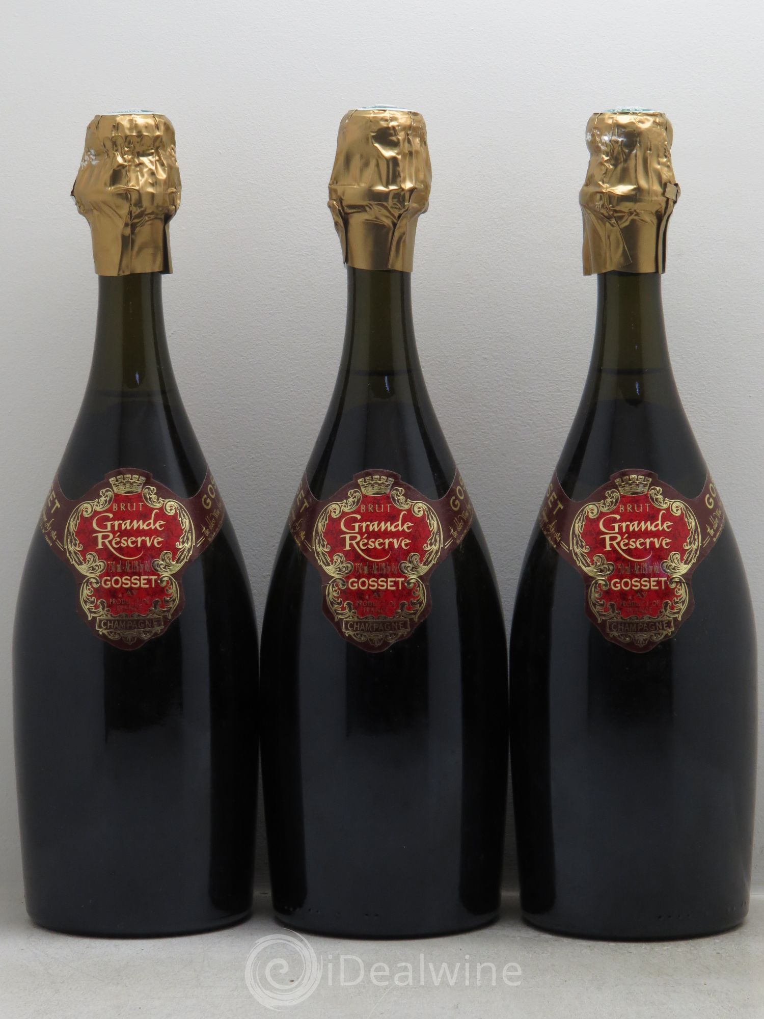 Grande Réserve Gosset - Lot de 3 bouteilles - 0
