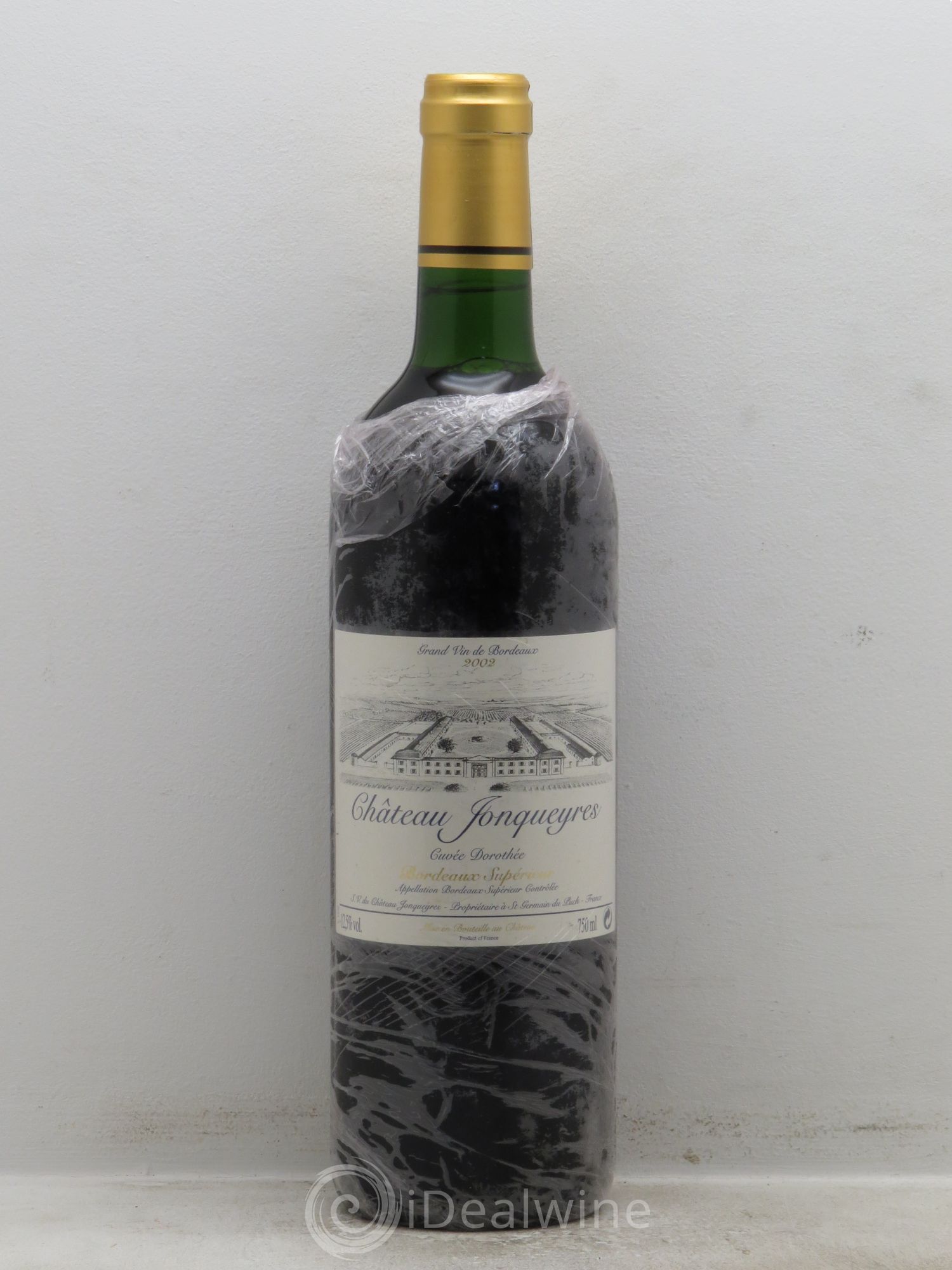 Château les Jonqueyres Cuvée Dorothée (sans prix de réserve) 2002 - Posten von 12 Flaschen - 0