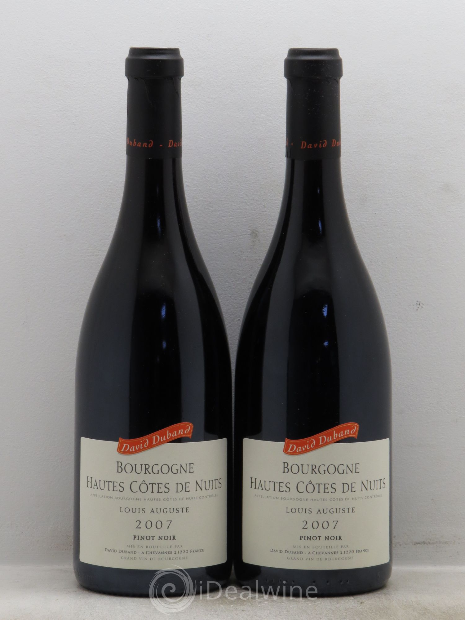 Hautes-Côtes de Nuits Domaine Duband Cuvée Louis Auguste 2007 - Posten von 2 Flaschen - 0