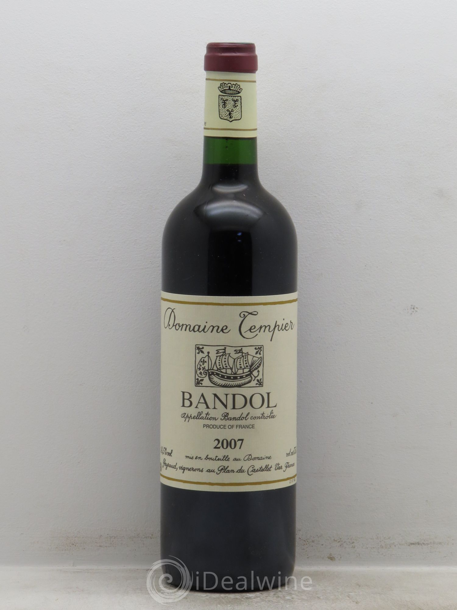 Bandol Domaine Tempier Famille Peyraud 2007 - Lot de 1 bouteille - 0
