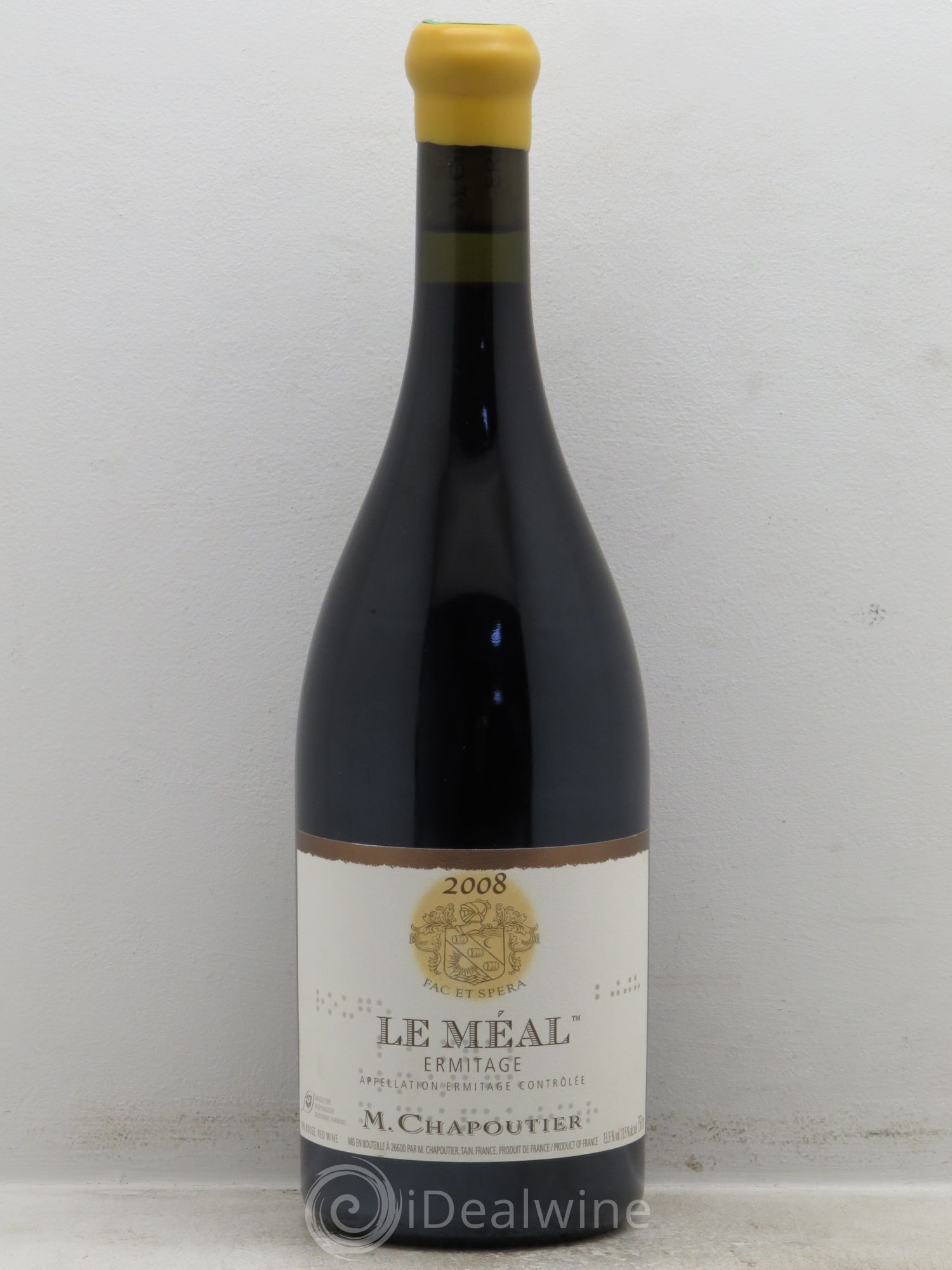 Hermitage Ermitage Le Méal Chapoutier 2008 - Lot de 1 bouteille - 0