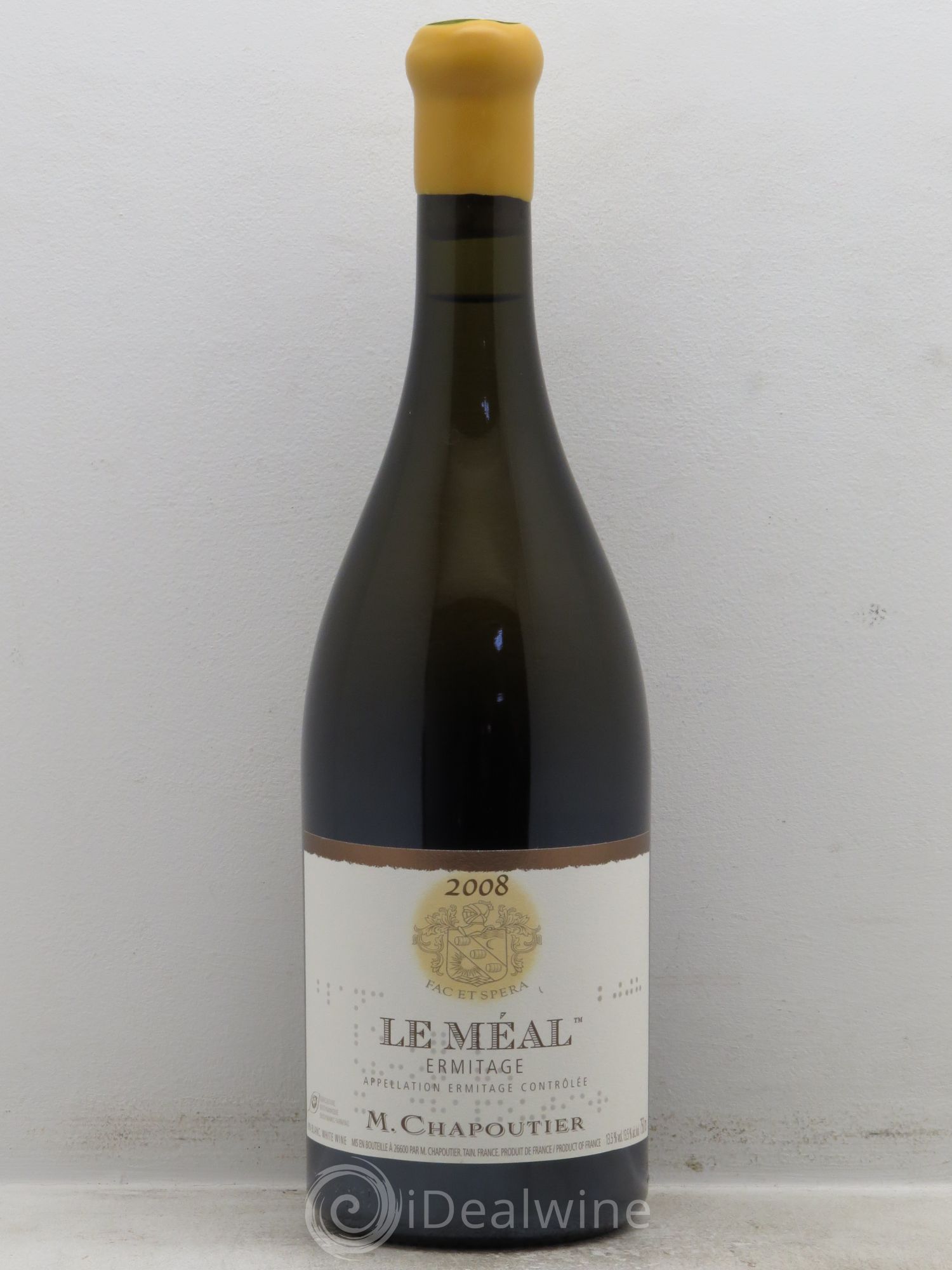 Hermitage Ermitage Le Méal Chapoutier 2008 - Lot de 1 bouteille - 0