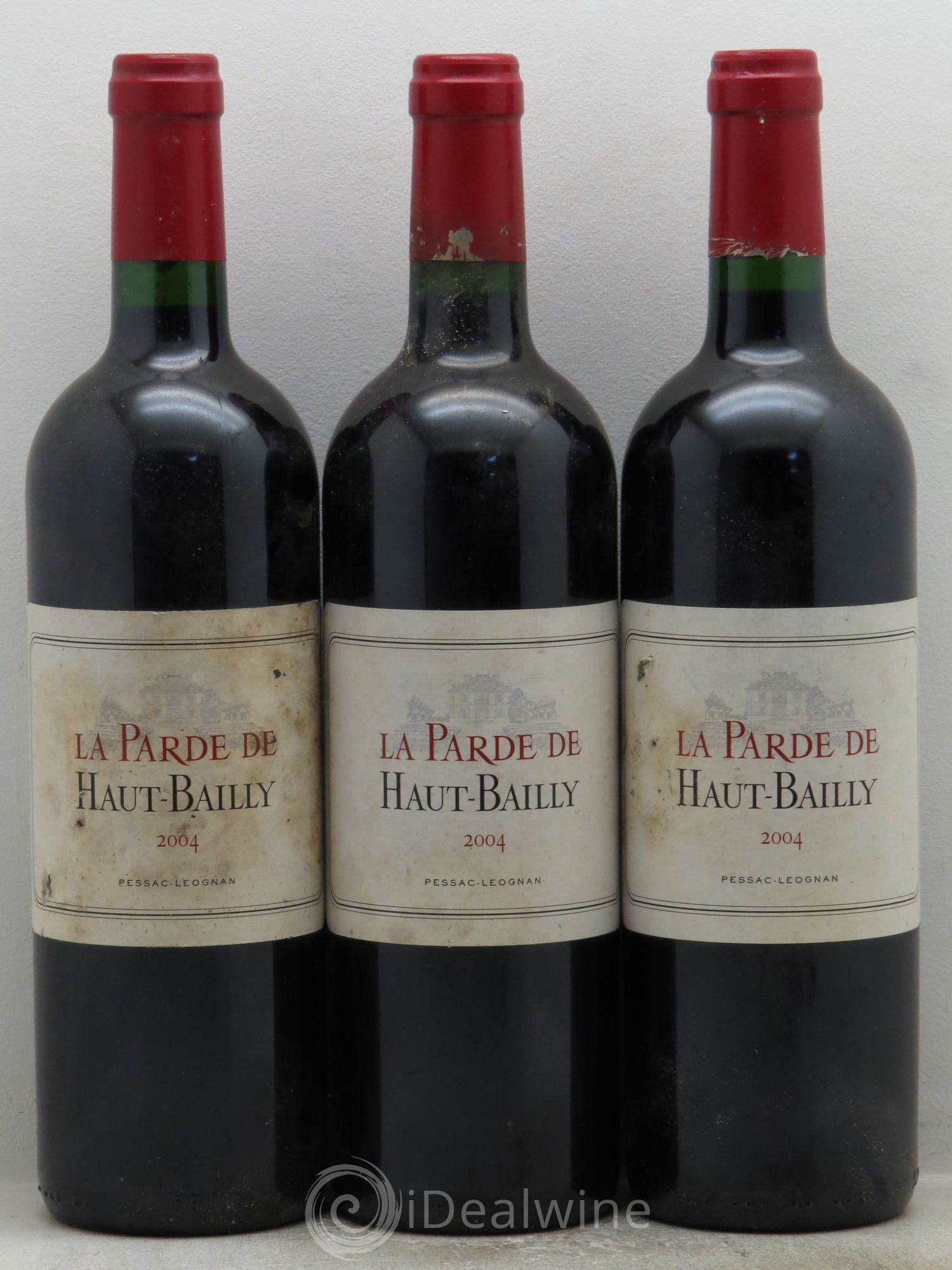 Bordeaux la Parde de Haut Bailly 2004 - Posten von 3 Flaschen - 0