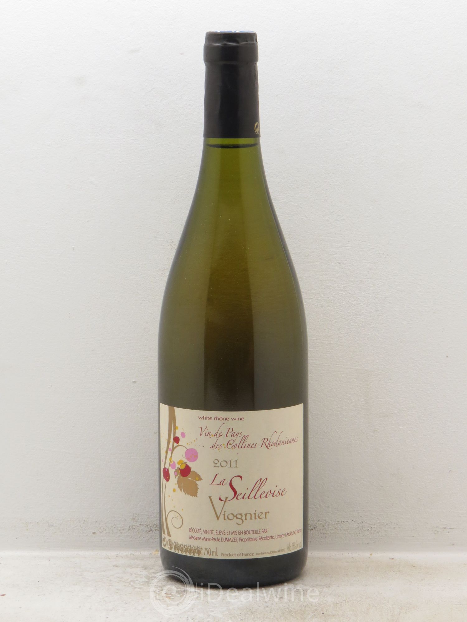 Côtes-du-Rhône Domaine Dumazet Viognier Cuvée la Seilleoise 2011 - Posten von 1 Flasche - 0